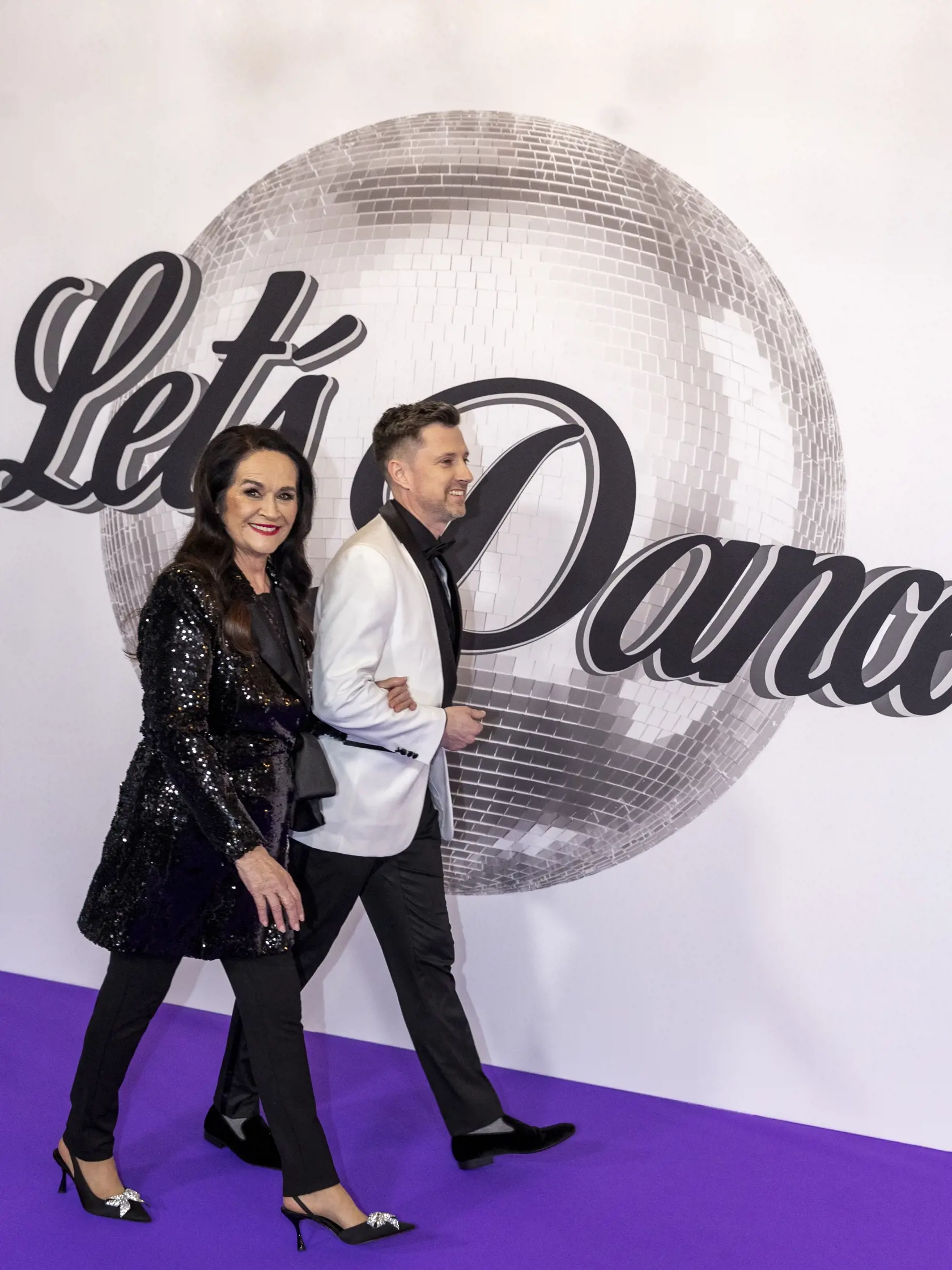 Predstavenie tanečných párov Let’s Dance 2024. Na snímke je Hana Gregorová a Robert Pavlík. 