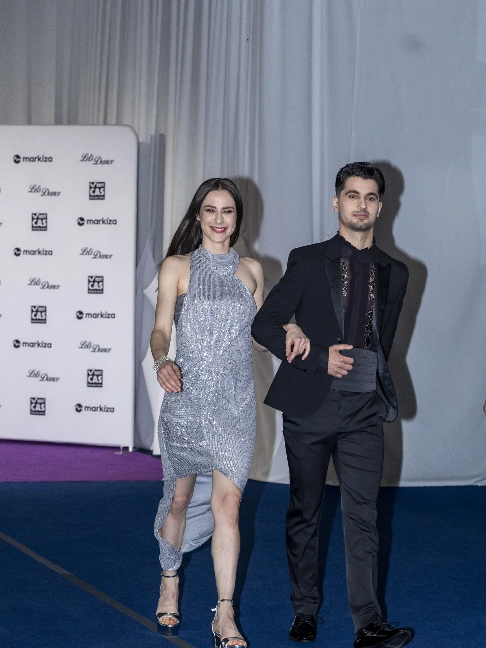 Predstavenie tanečných párov Let’s Dance 2024. Na snímke je Anna Jakab Rakovská a Jaroslav Ihring. 