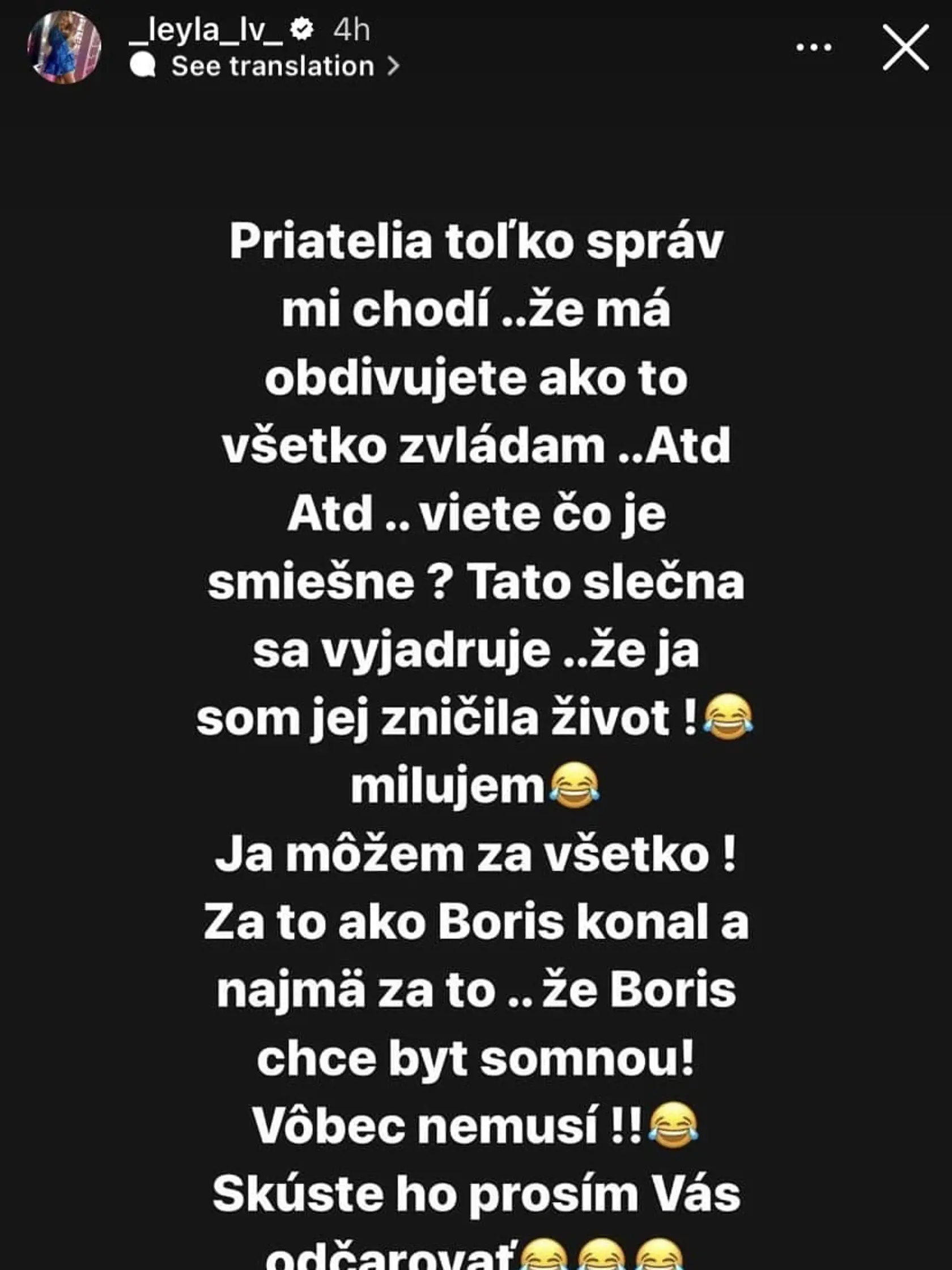 Vojna medzi Vanessou a Laurou.