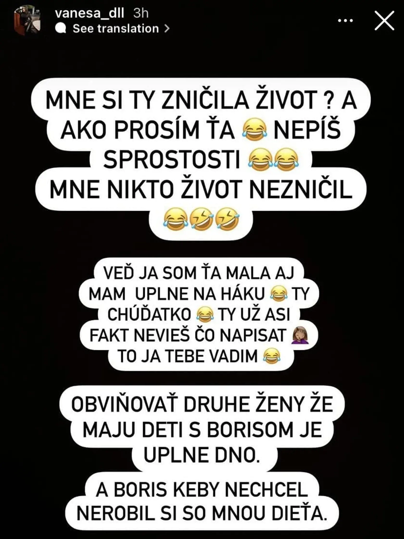 Laura a Vanessa si na Instagrame vymenili štipľavé odkazy.