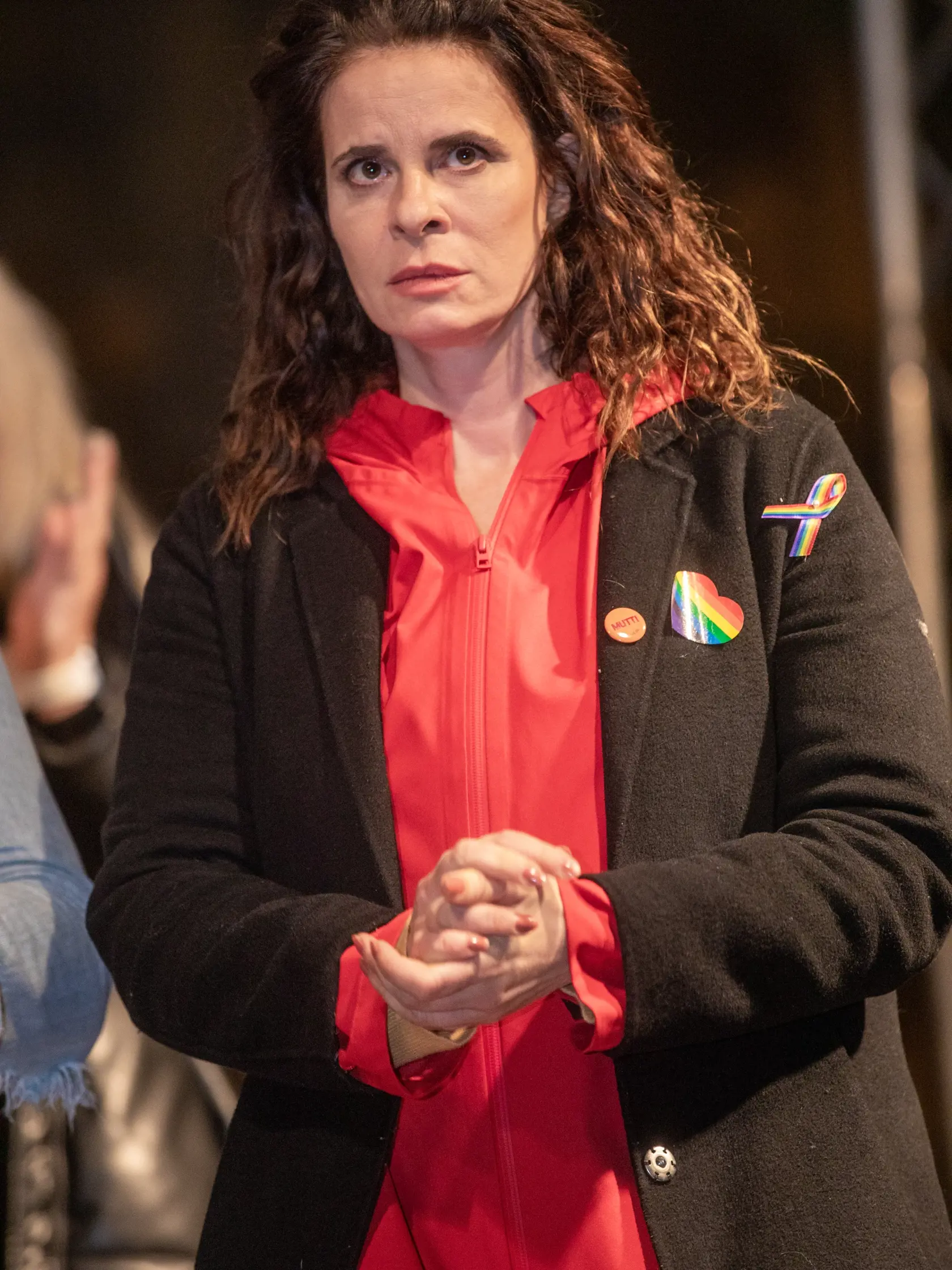 POCHOD LGBTI: Zuzana Fialová.
