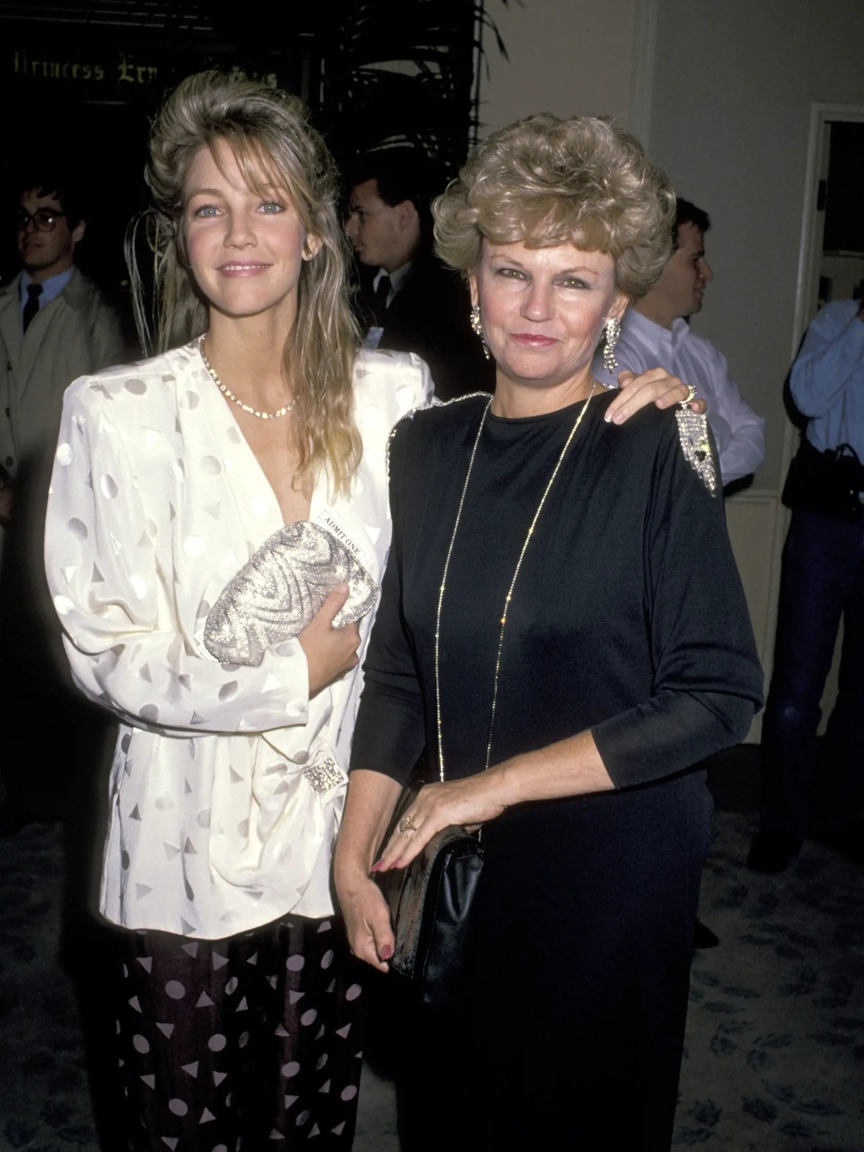 Heather Locklear and Mother Diane Locklear during 6th Annual American Cinema Awards at Beverly Hilton Hotel in Beverly Hills, California, United States. (Photo by Ron Galella/WireImage)