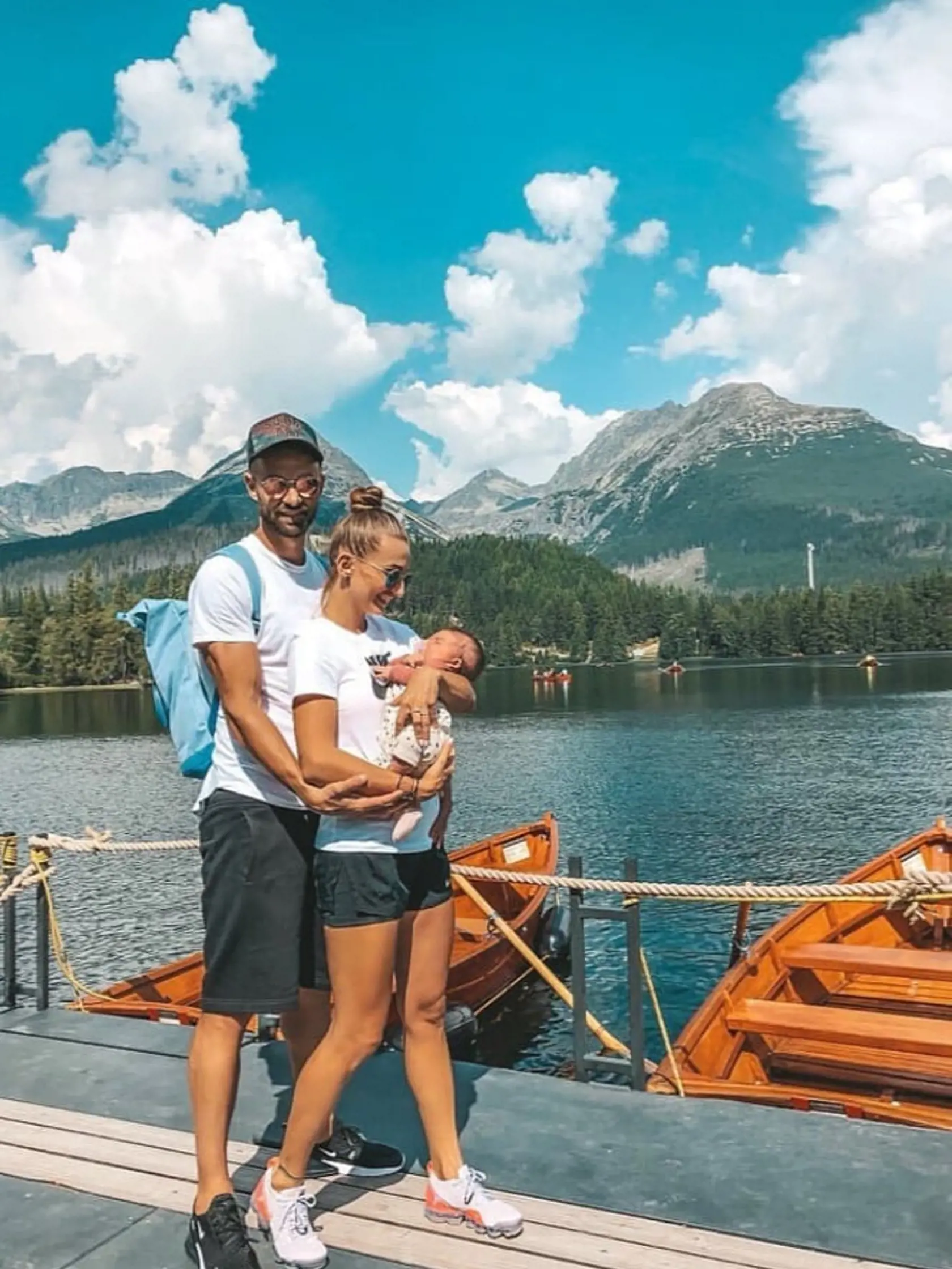 Do Tatier sa so svojou maličkou dcérkou nebojí vybrať ani známa slovenská influencerka Tatiana Žideková s priateľom Michalom.