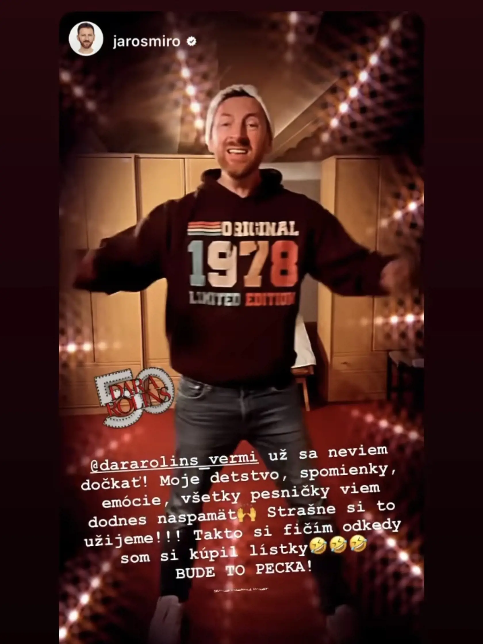 Na narodeninový koncert Dary Rolins prišli aj naše známe tváre. Miro Jaroš, Zuzana Kubovčíková Šebová či Michal Sabo.