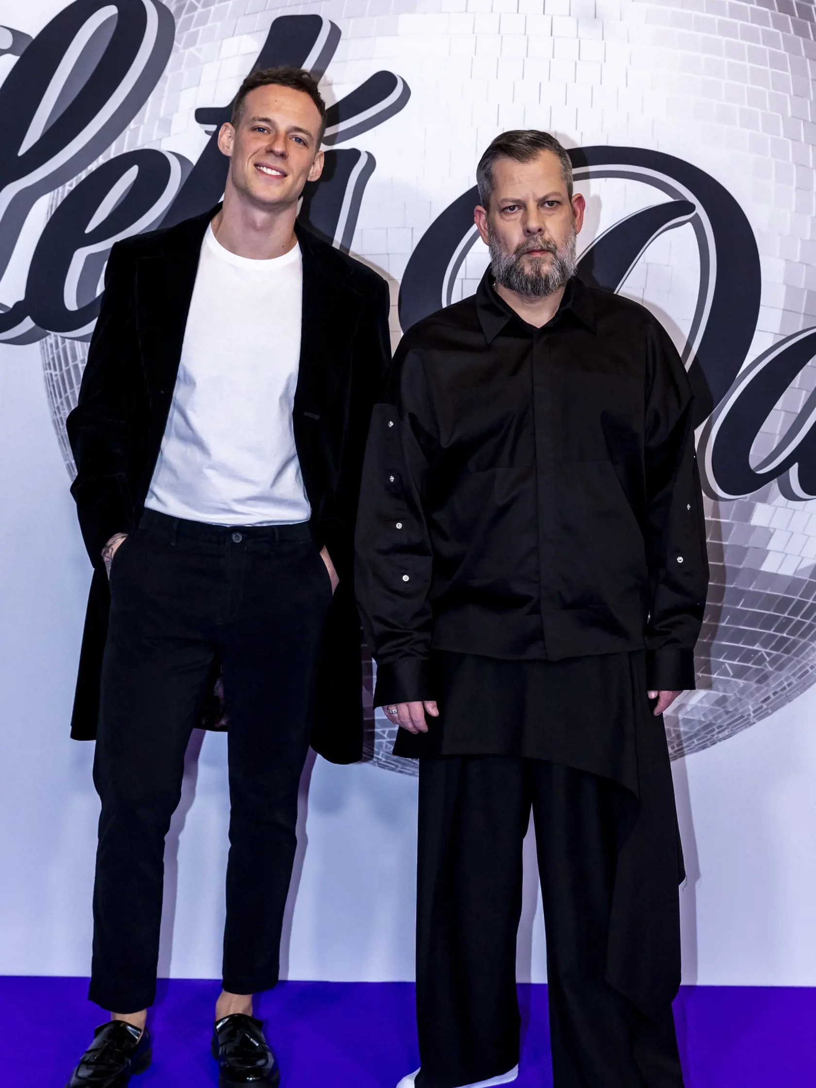 Premiéra tanečnej súťaže Let's Dance 2024. Krištof Králik a režisér Pepe Majeský.