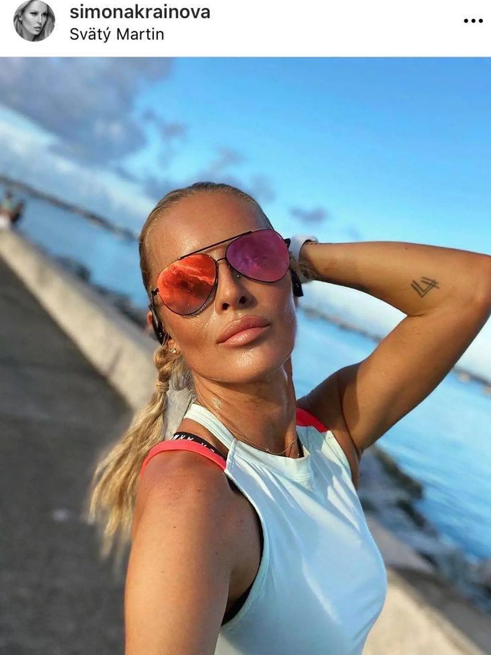 Simona Krainová bola na exotickom ostrove Svätý Martin vo februári a teraz je tam znova.