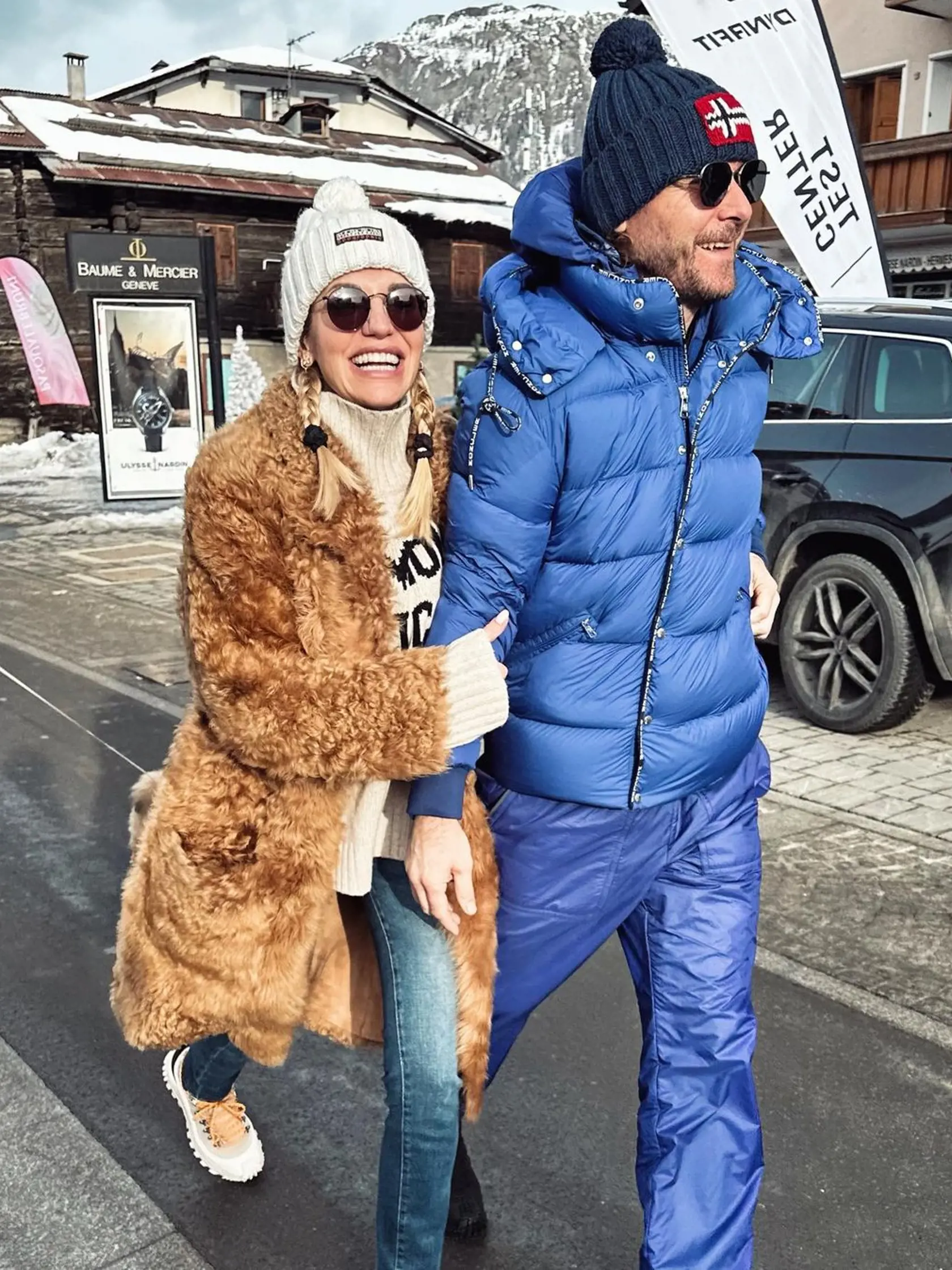 Silvester celebrít: Na snímke Dara Rolins. Tá vítala Nový rok v talianskych Dolomitoch ako aj minulý Silvester.