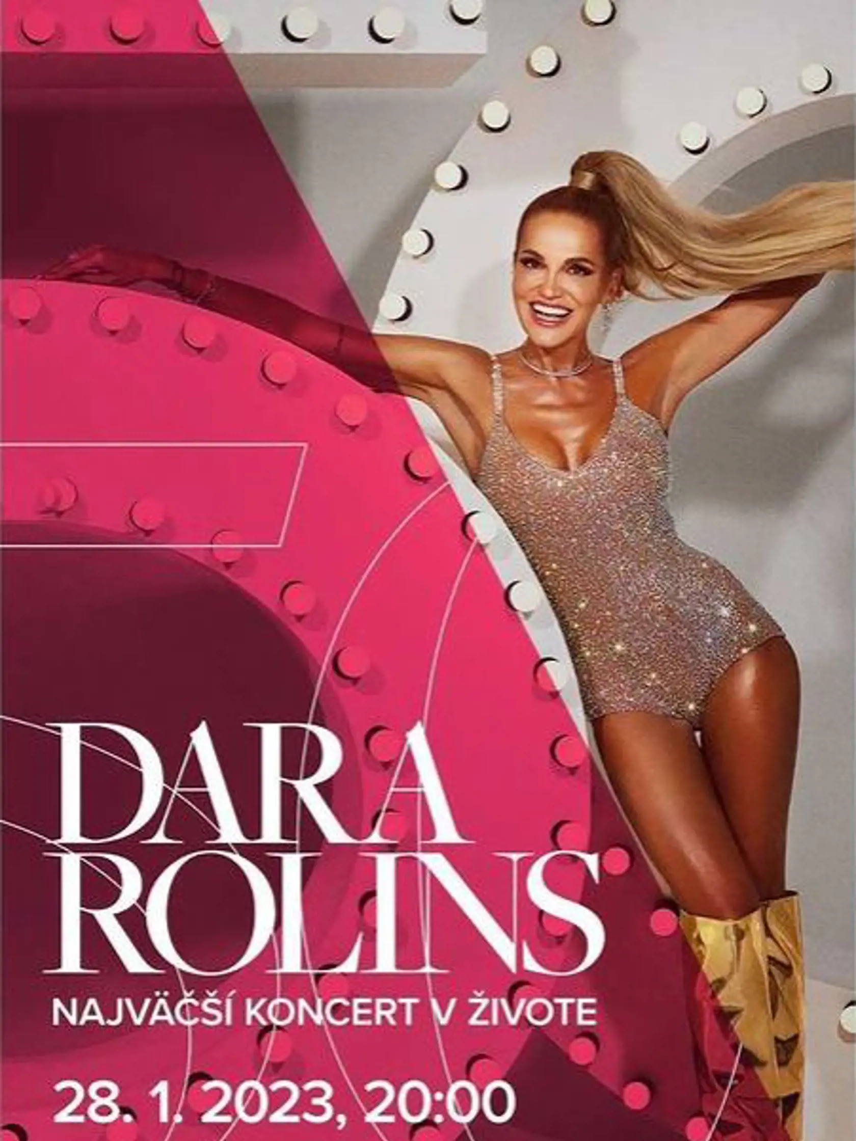 Dara Rolins má v januári najväčší koncert v živote.