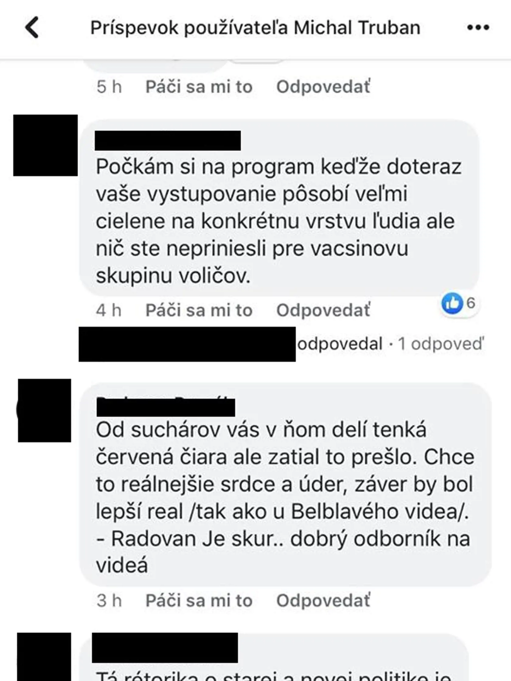 Michal Truban a Miroslav Beblavý zverejnili na svojom facebookovom profile prvé kampaňové video. Zatiaľ čo,jedny tento krok chvália, druhí slovami kritiky na adresu Trubana a Beblavého nešetrili.
