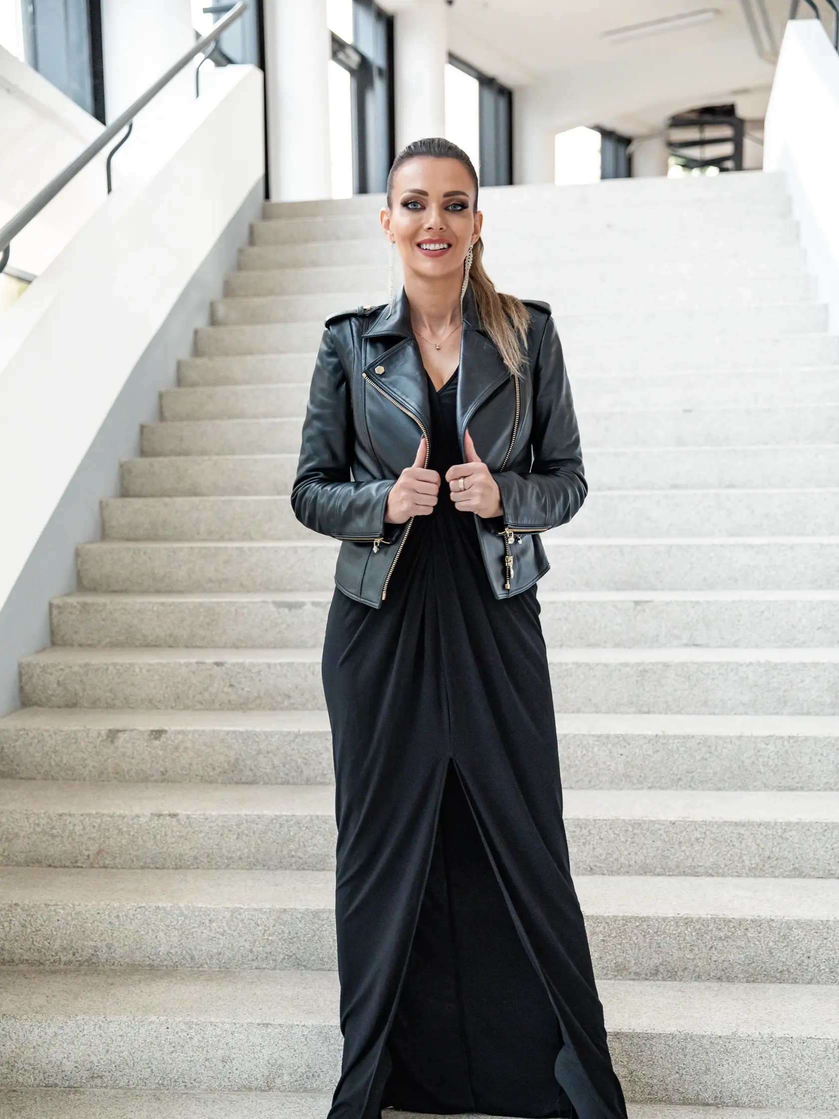 Na snímke je Martina Šindlerová (Martina Schindlerová), speváčka.