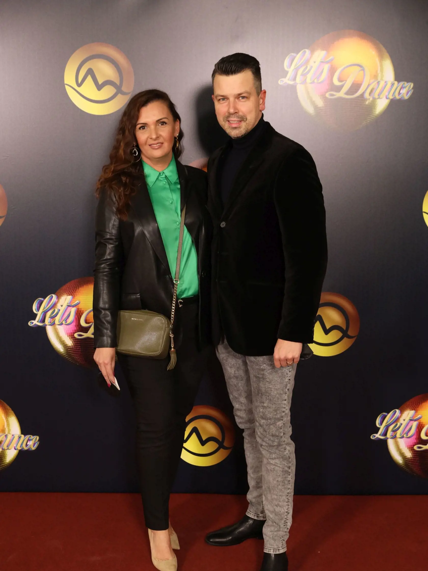 Tretie kolo Let's Dance. Na snímke bývalý tanečník Matej Chren s manželkou Lindou Chren Čongrády.