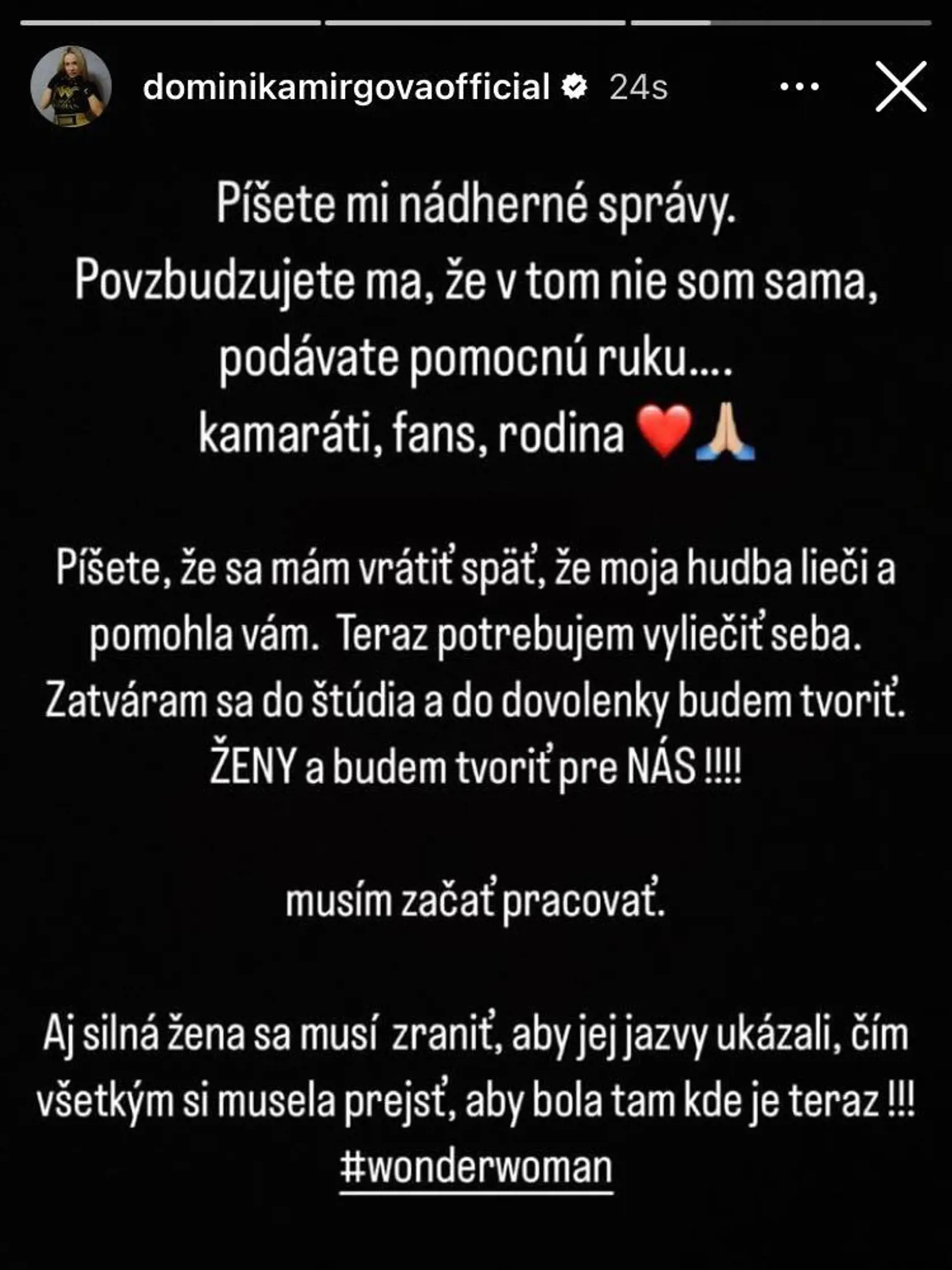 Mirgovej slová o kríze v manželstve.