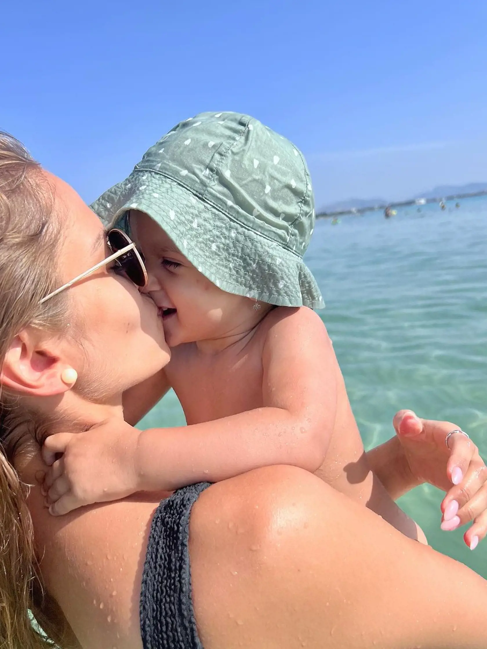 Dcérka Mareka Fašianga a Terezy Bizíkovej Olívia.