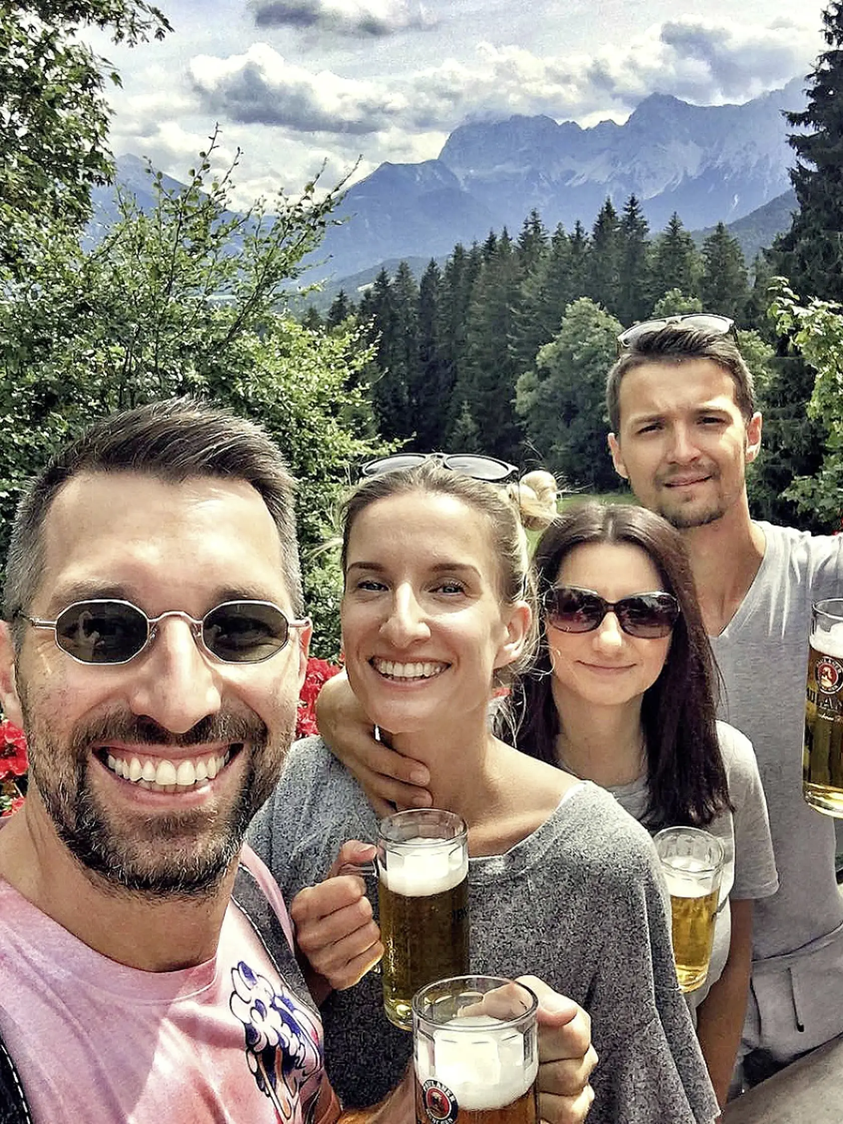 Vinczeovci s priateľmi na dovolenke.