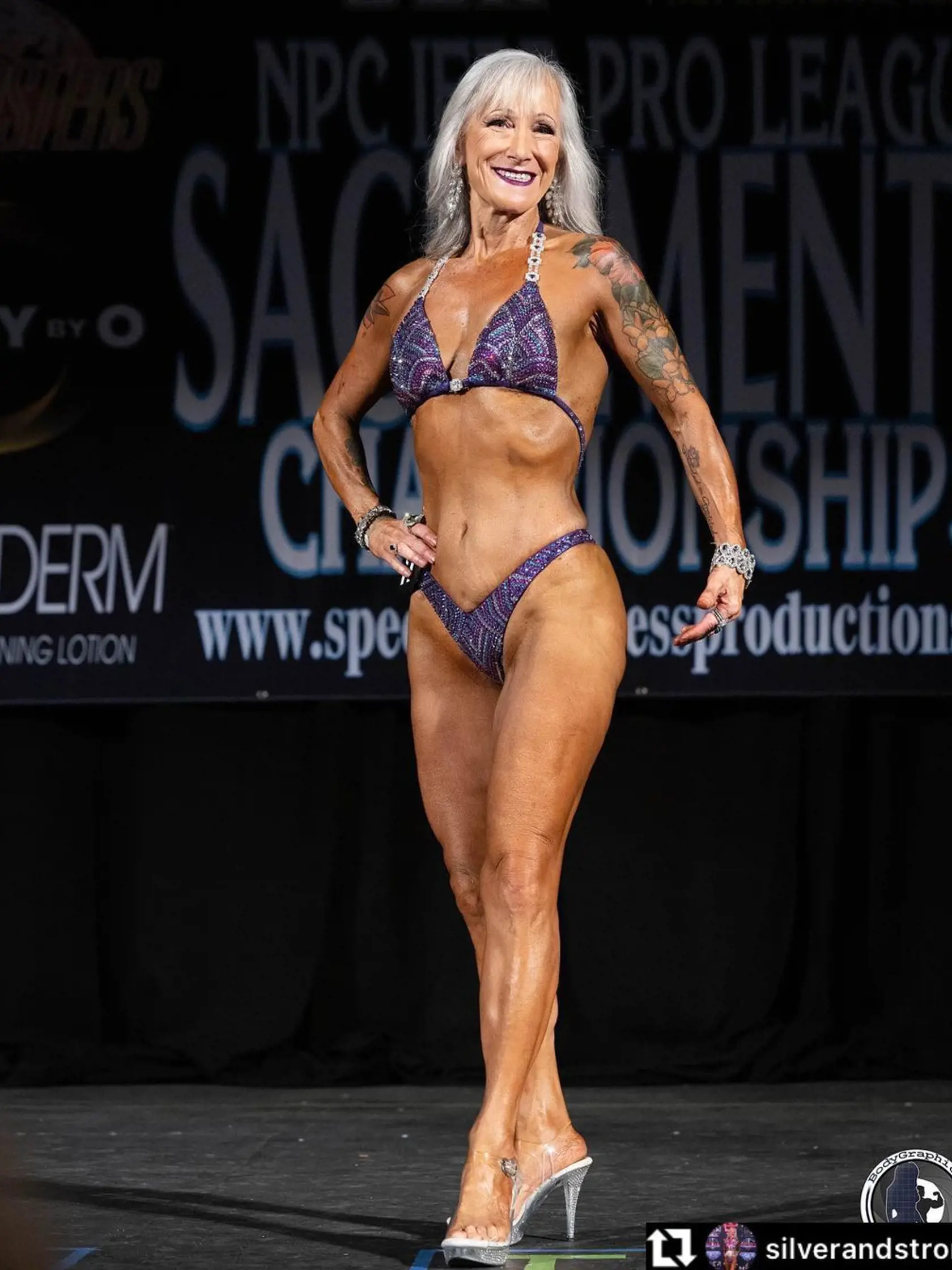 Ilene na jednej z minuloročných fitness súťaží