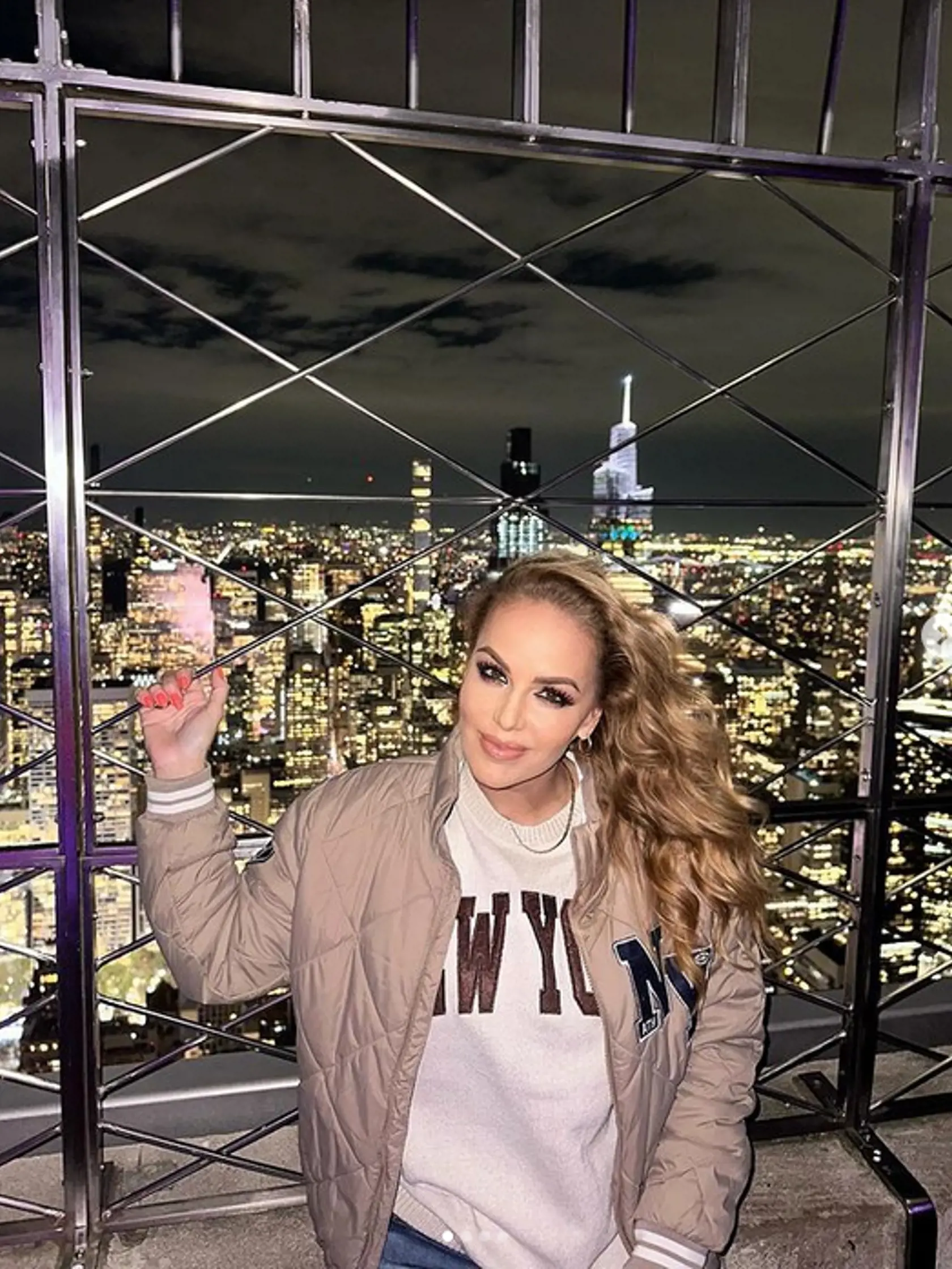 V New Yorku strávila niekoľko dní.