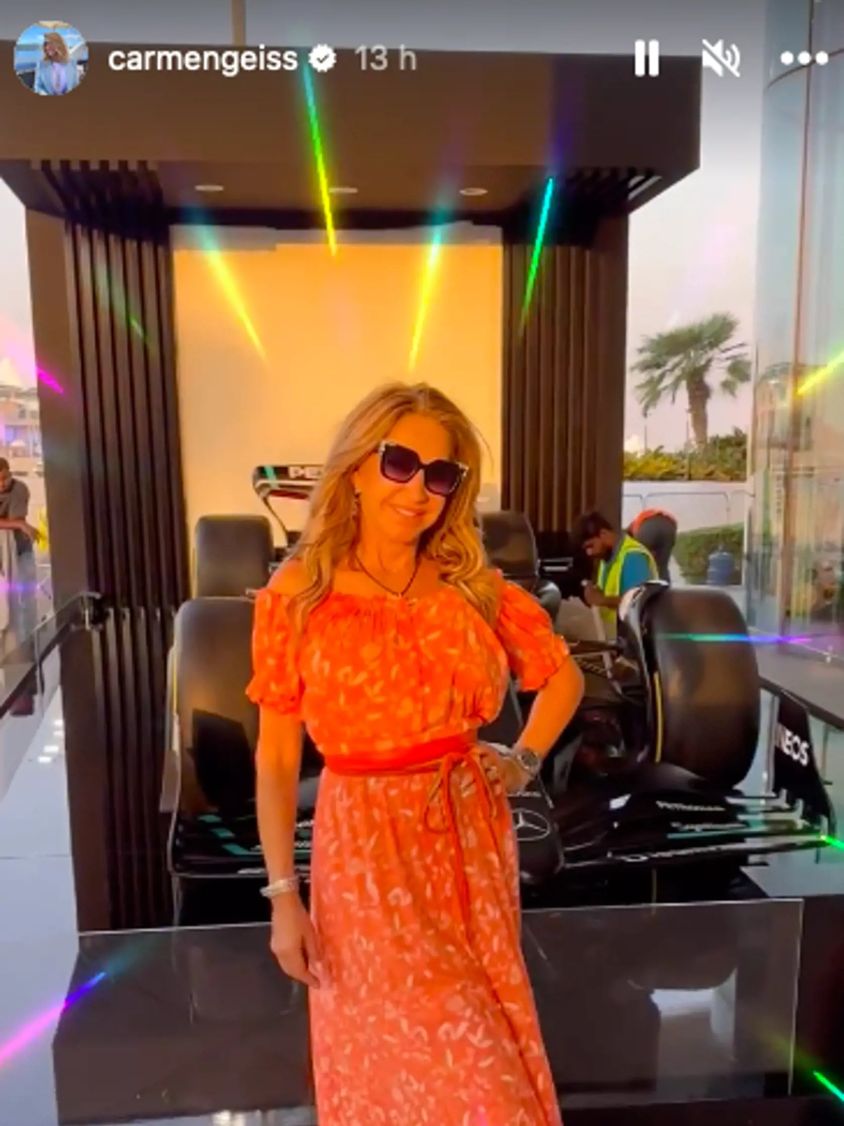 Carmen na F1.