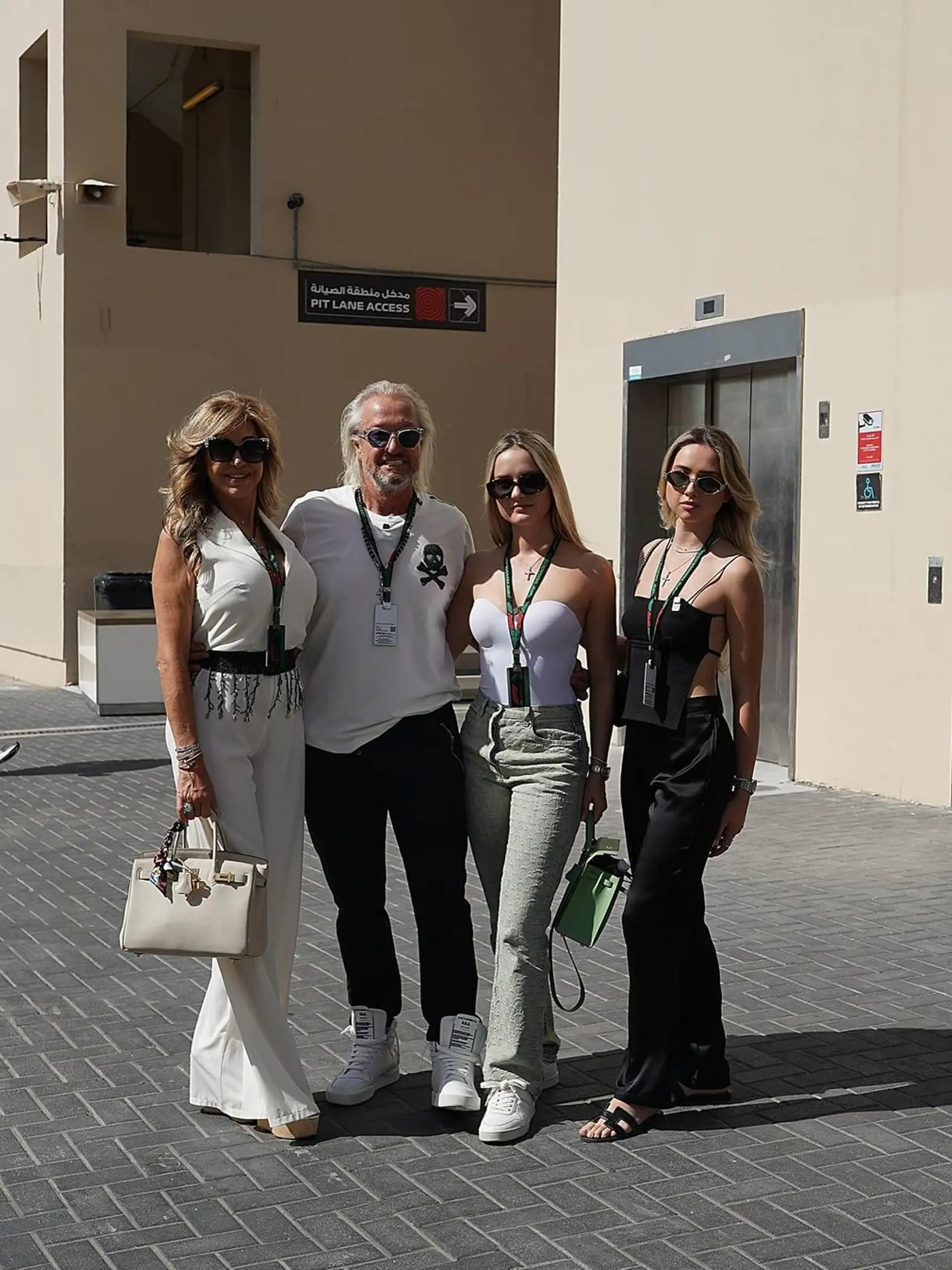 Geissenovci si užívajú Dubaj a Emiráty. Navštívili aj paddocky F1.