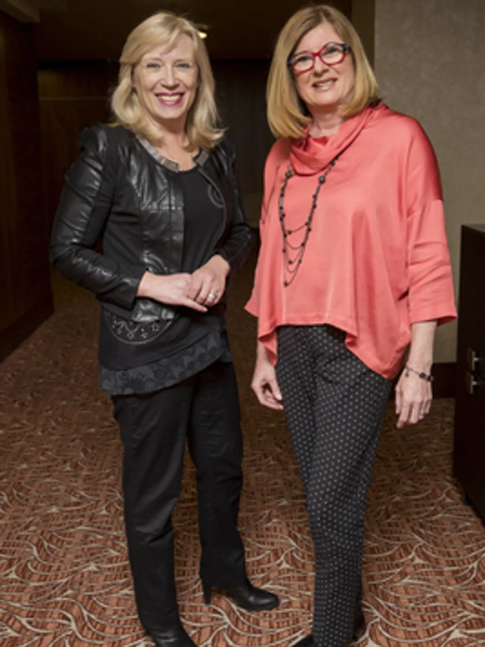 Expremiérka Iveta Radičová a ministerka pôdohospodárstva Gabriela Matečná počas podujatia VIP CLUB SLOVENKA.