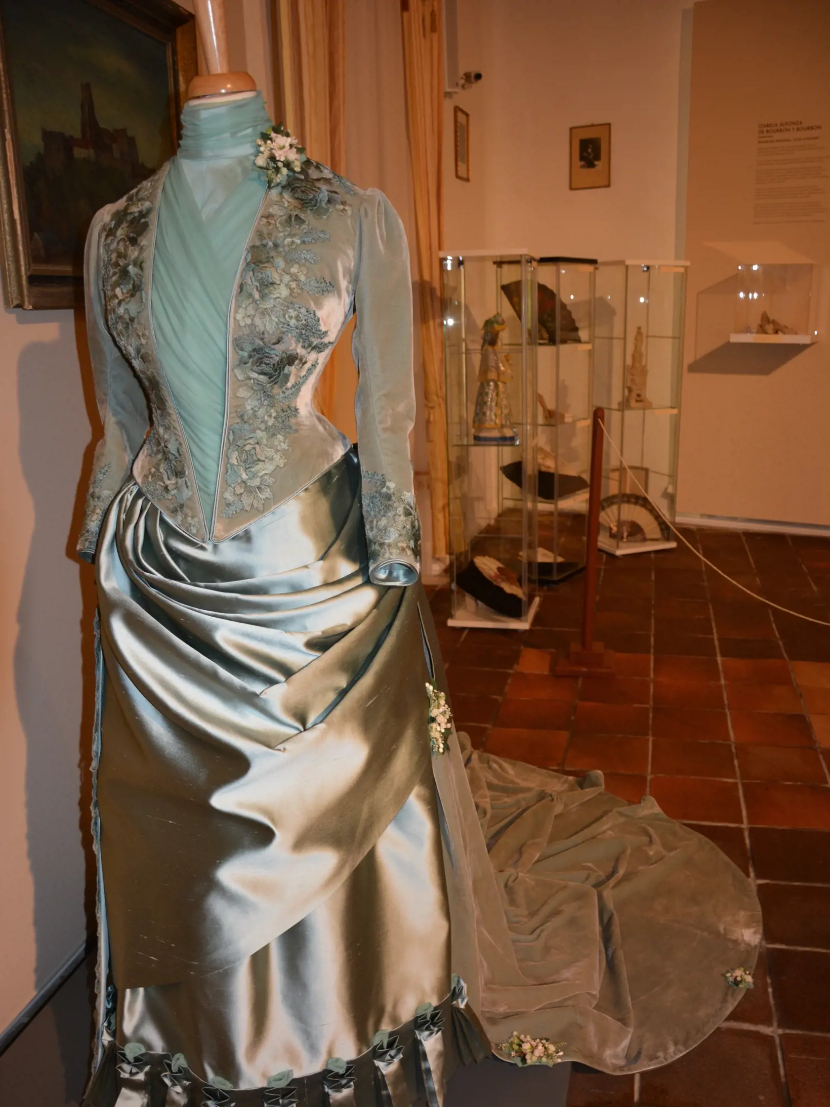 Expozícia kráľovských princezien Caroliny a Isabely, ktoré žili na hrade v Starej Ľubovni.