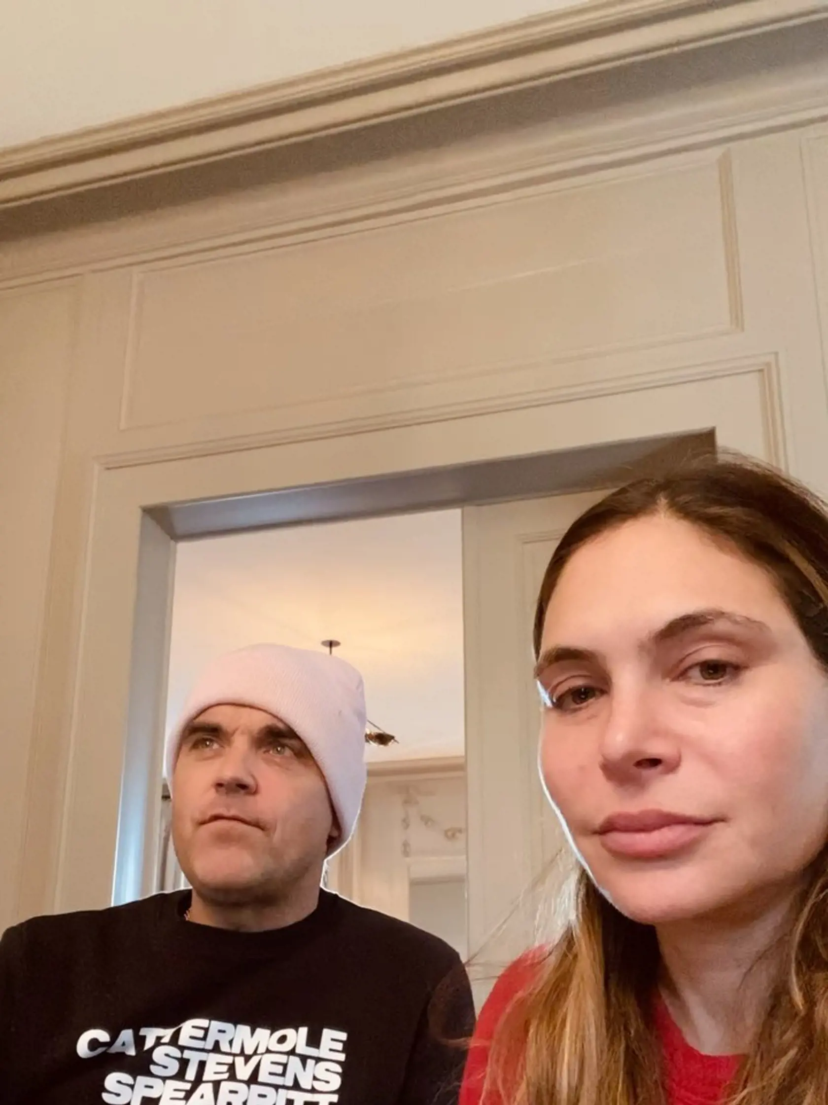 Robbie s manželkou Aydou