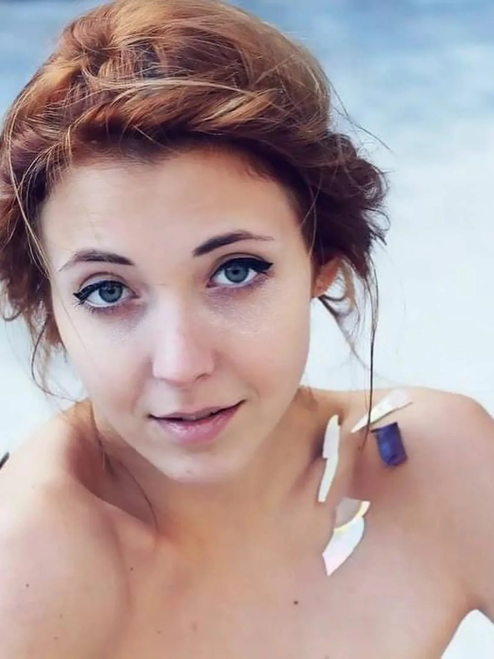 Anička Slováčková ako 18 ročná.