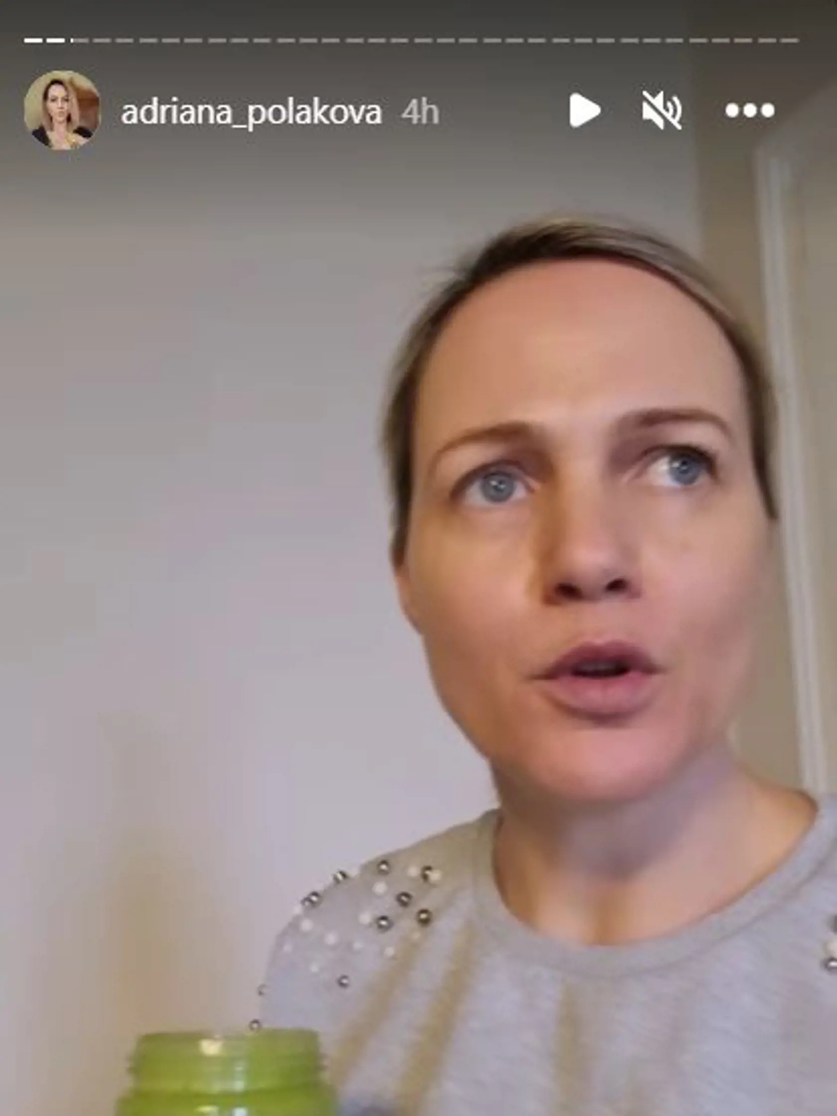 Adriana Poláková, keď nepoužíva skrášľovaciu omladzovaciu aplikáciu.