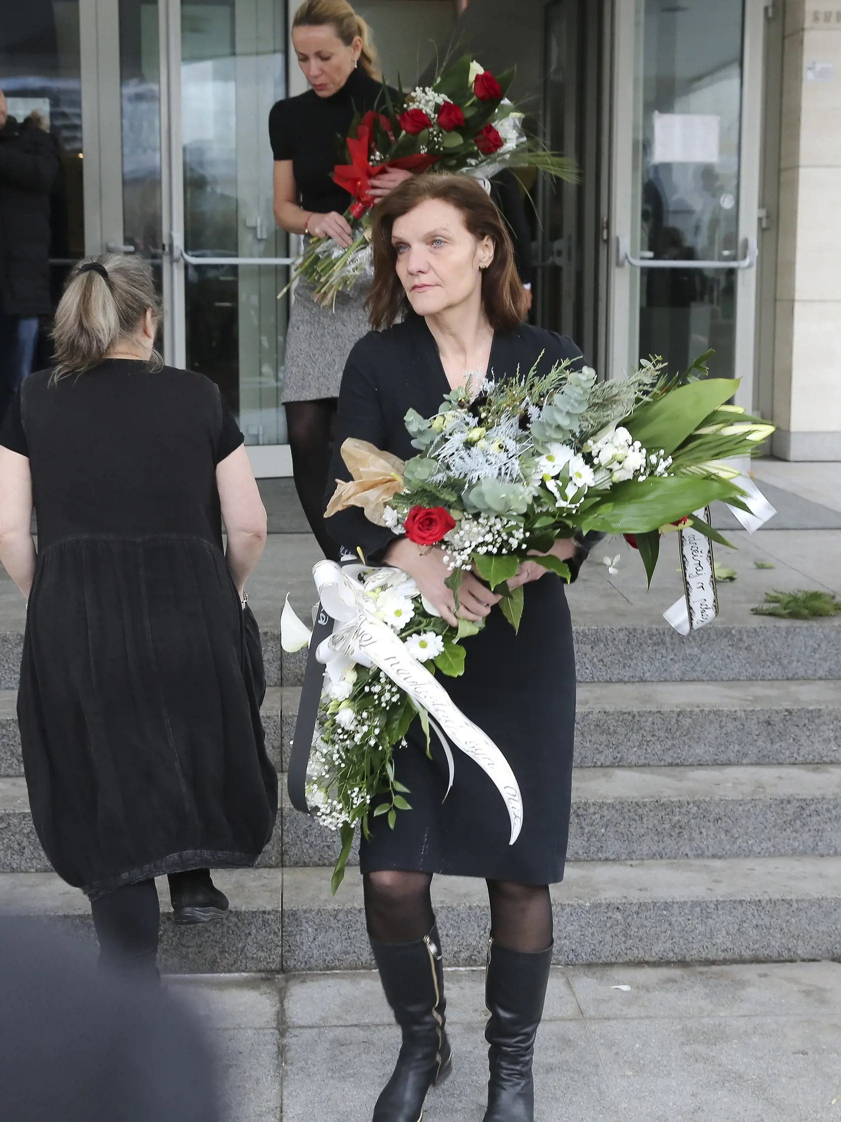 Na snímke pohreb slovenského herca Mariána Labudu v novej budove SND