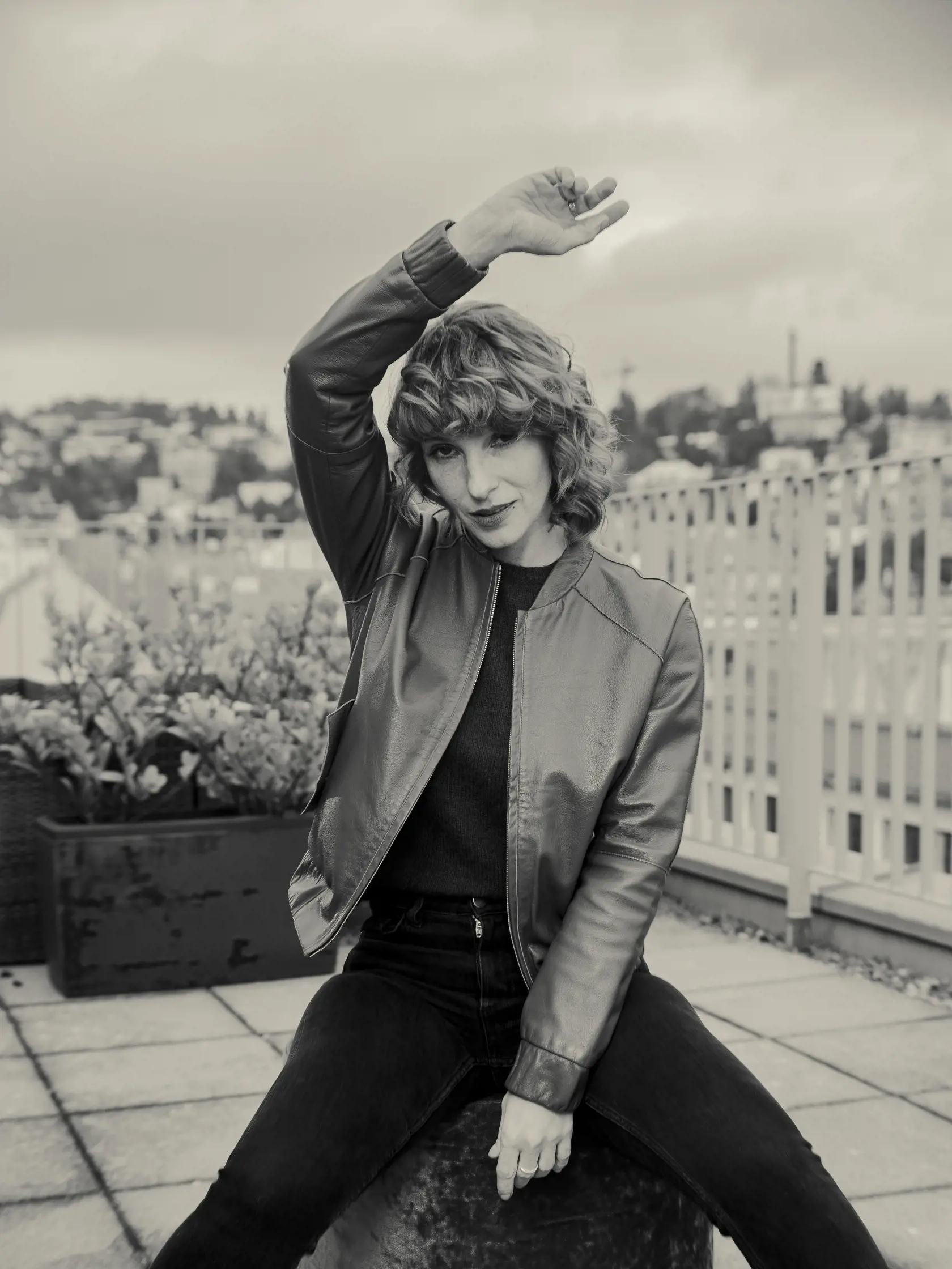 Na snímke Éva „Vica“ Kerekes, slovenská herečka maďarskej národnosti.