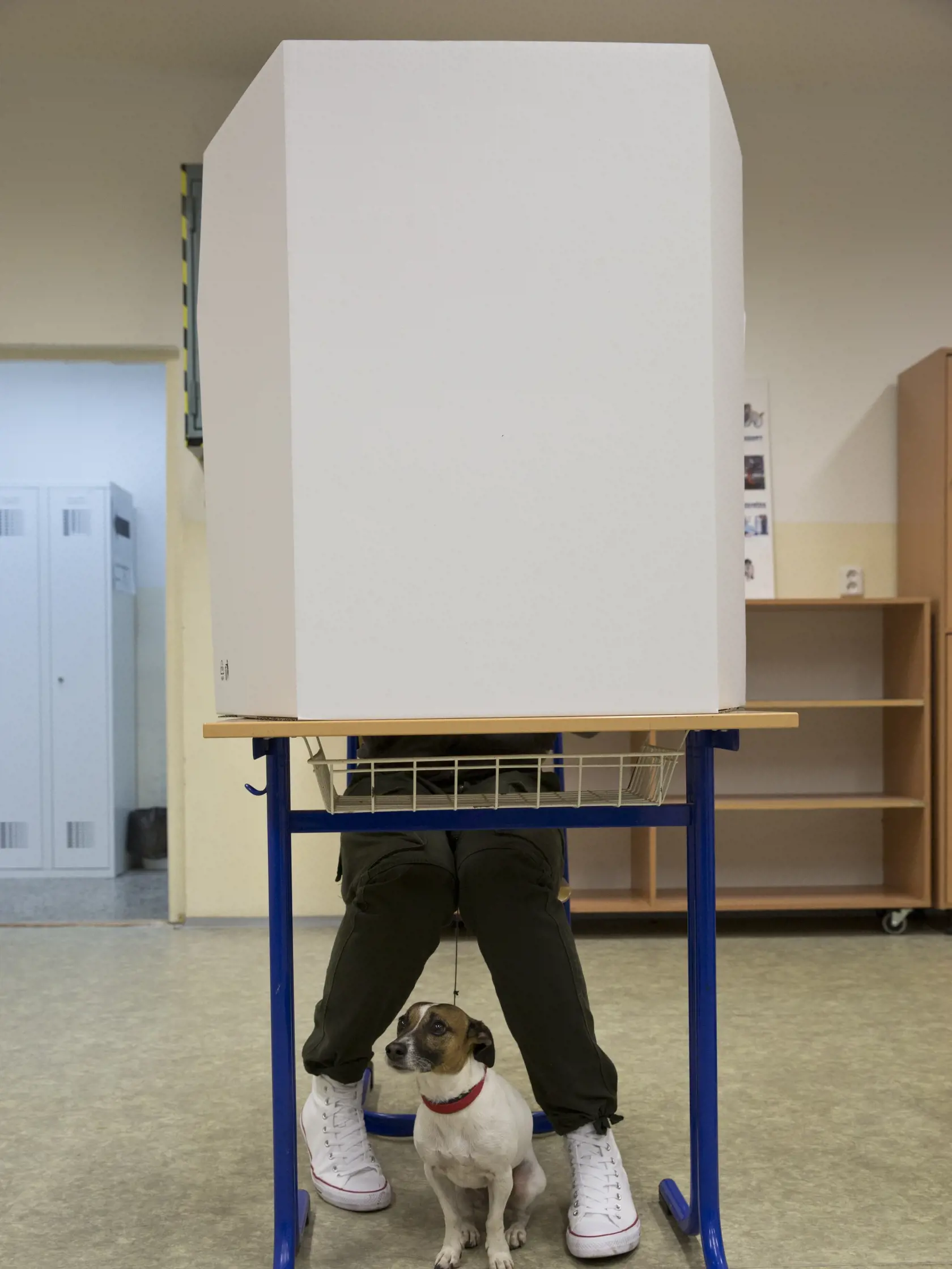 Komunálne voľby vo volebného okrsku 40,41, ZŠ Skalička.