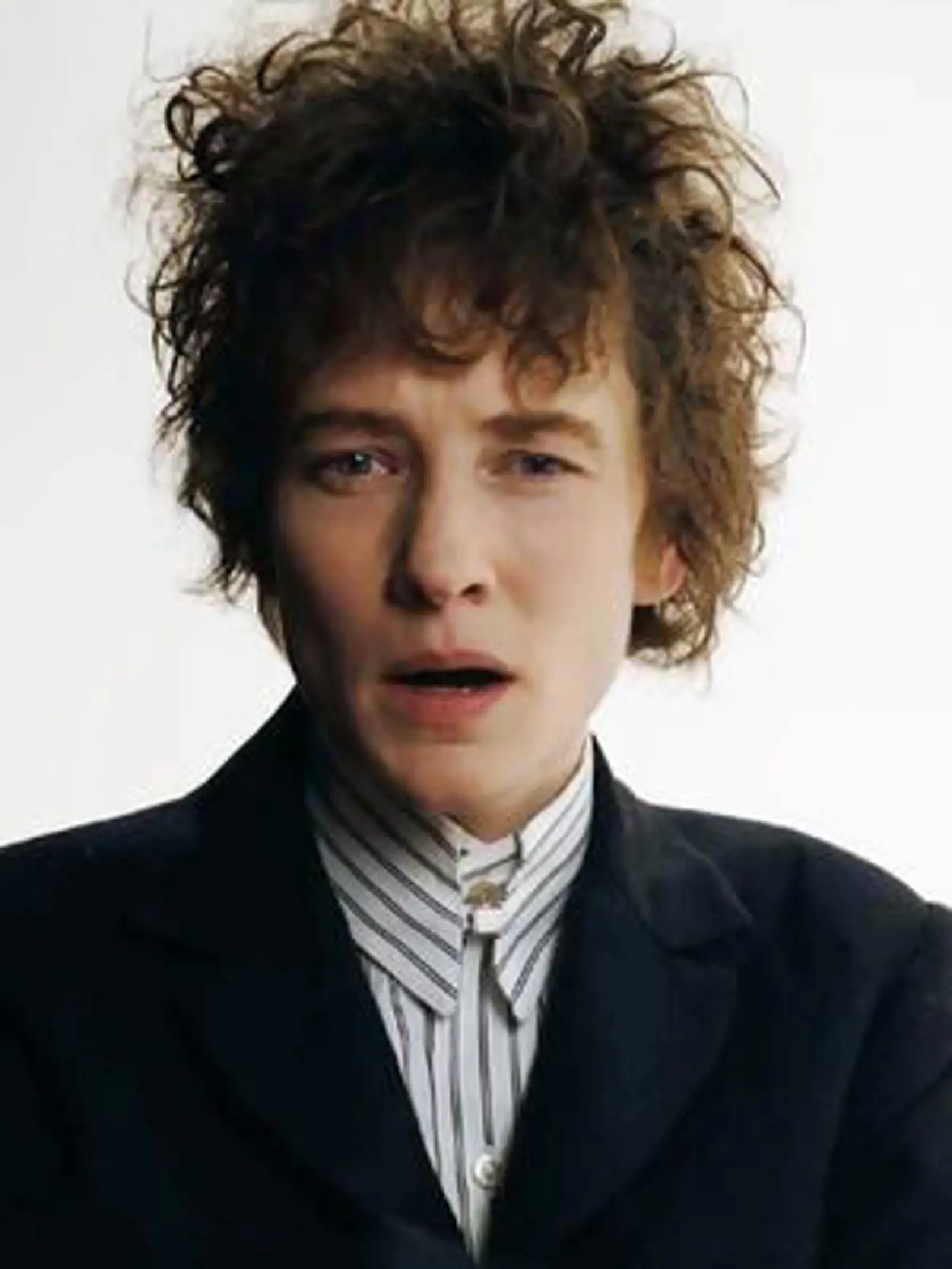Cate Blanchett ako Bob Dylan v  I'm Not There, 2007