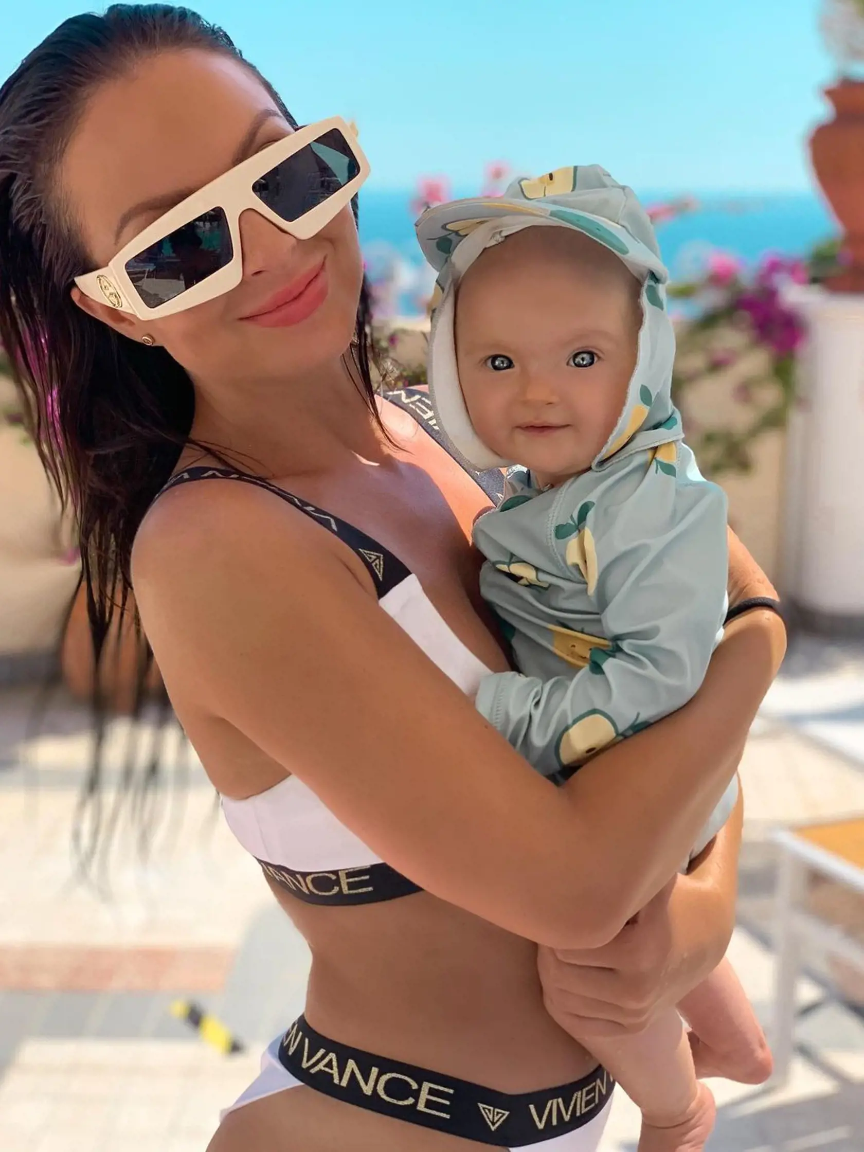 Veronika s neterkou Lindou