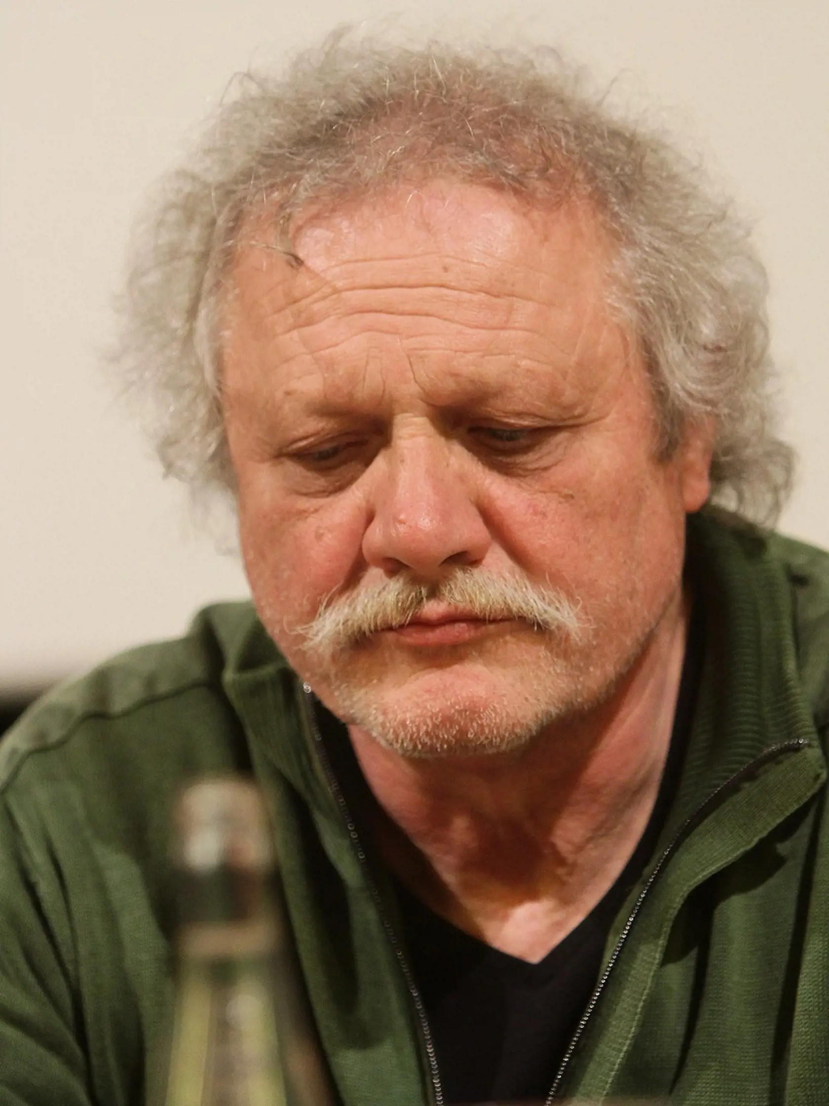 Marian Geisberg na tlacovej konferencii pred premierou filmu Červeny kapitan
