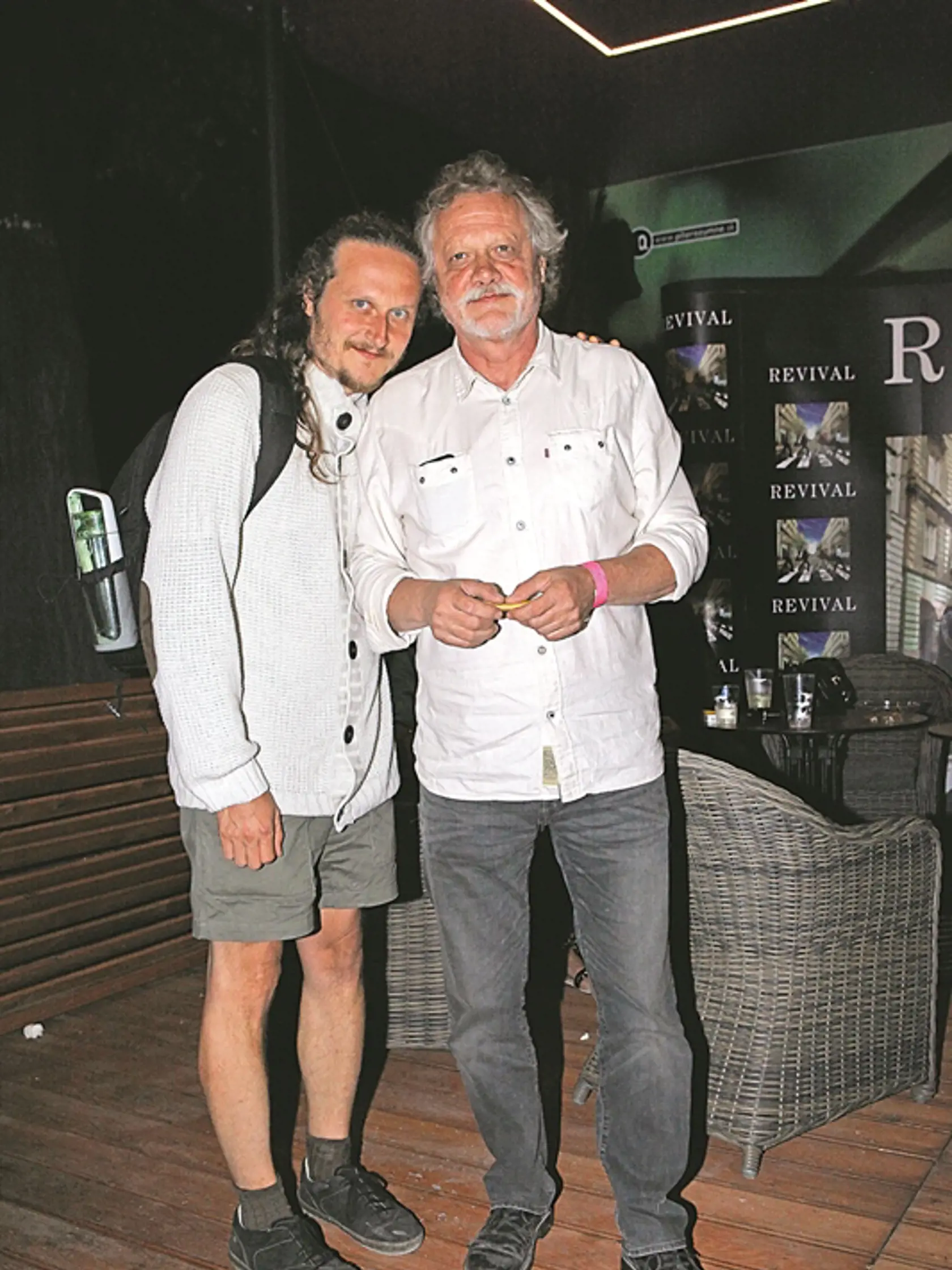 Marián Geišberg zasvätil svoj život herectvu, ktoré miloval aj nenávidel.  Na fotografii so synom Martinom.