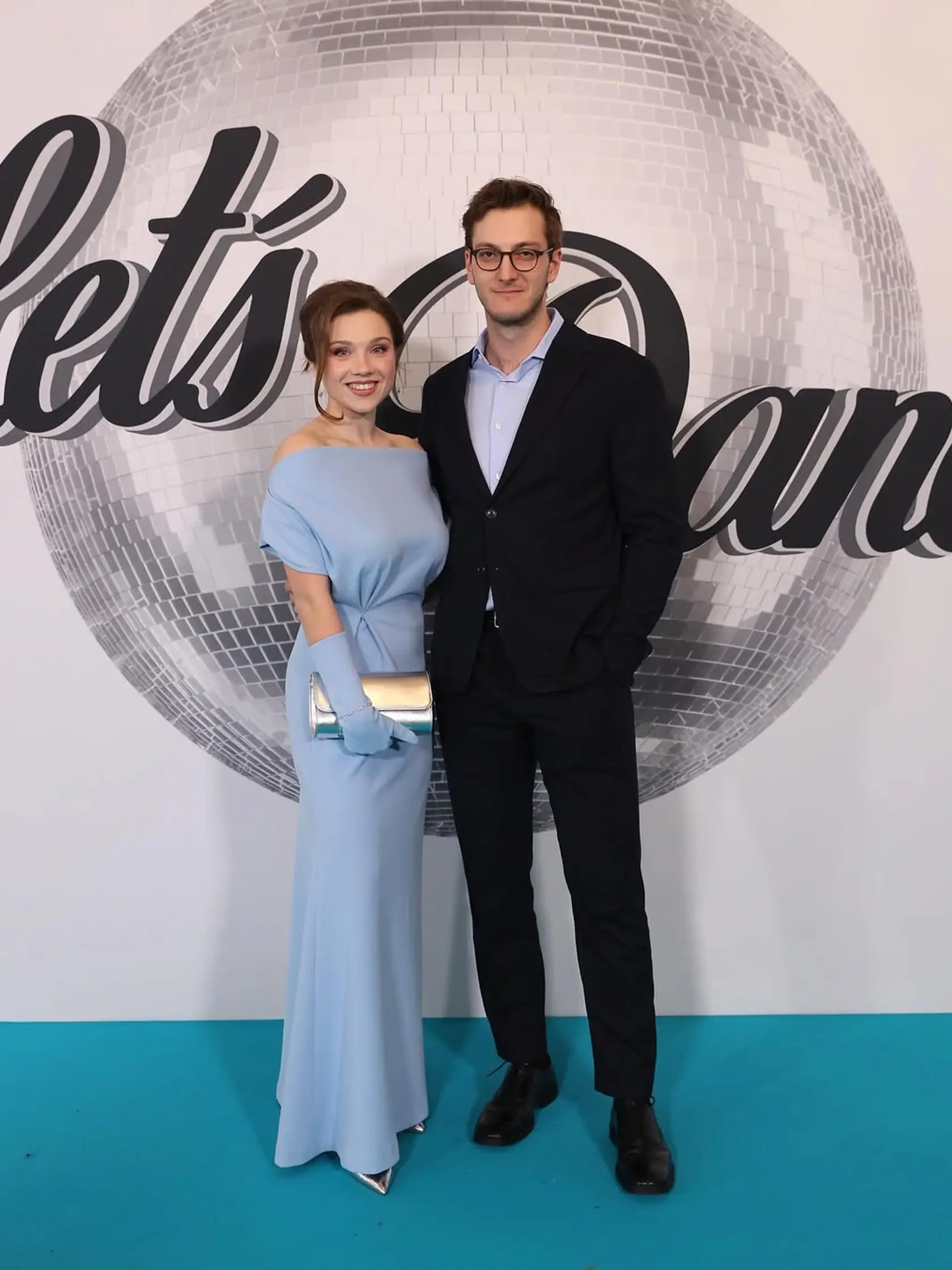 Druhé kolo Let's Dance: Na snímke herečka z Dunaja Lesana Krausková s partnerom.