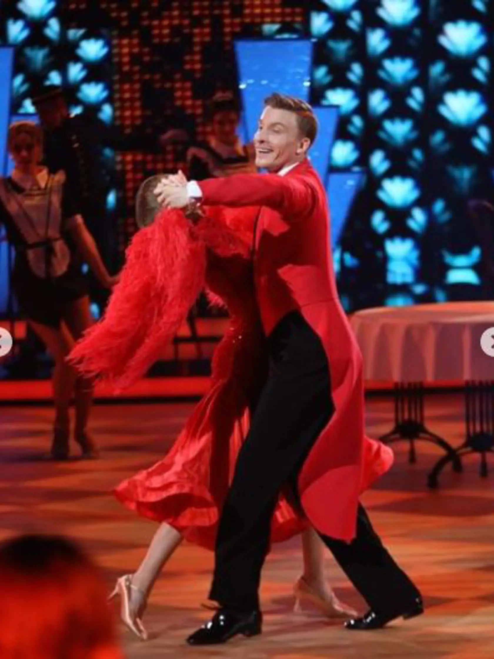 2. kolo Let´s Dance: Na snímke Juraj Bača s tanečnou partnerkou.