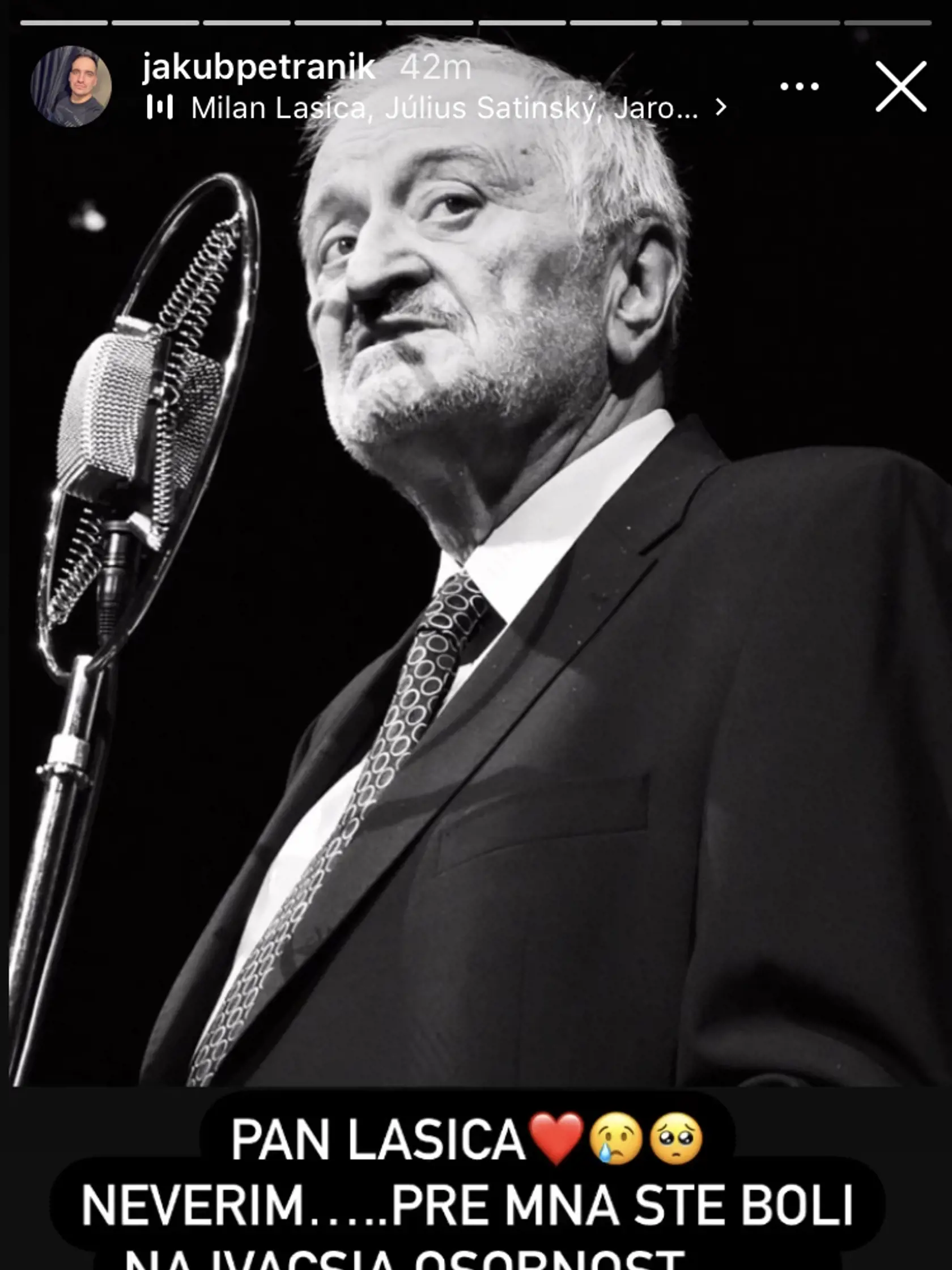 Z náhlej smrti je v šoku aj Jakub Petraník.