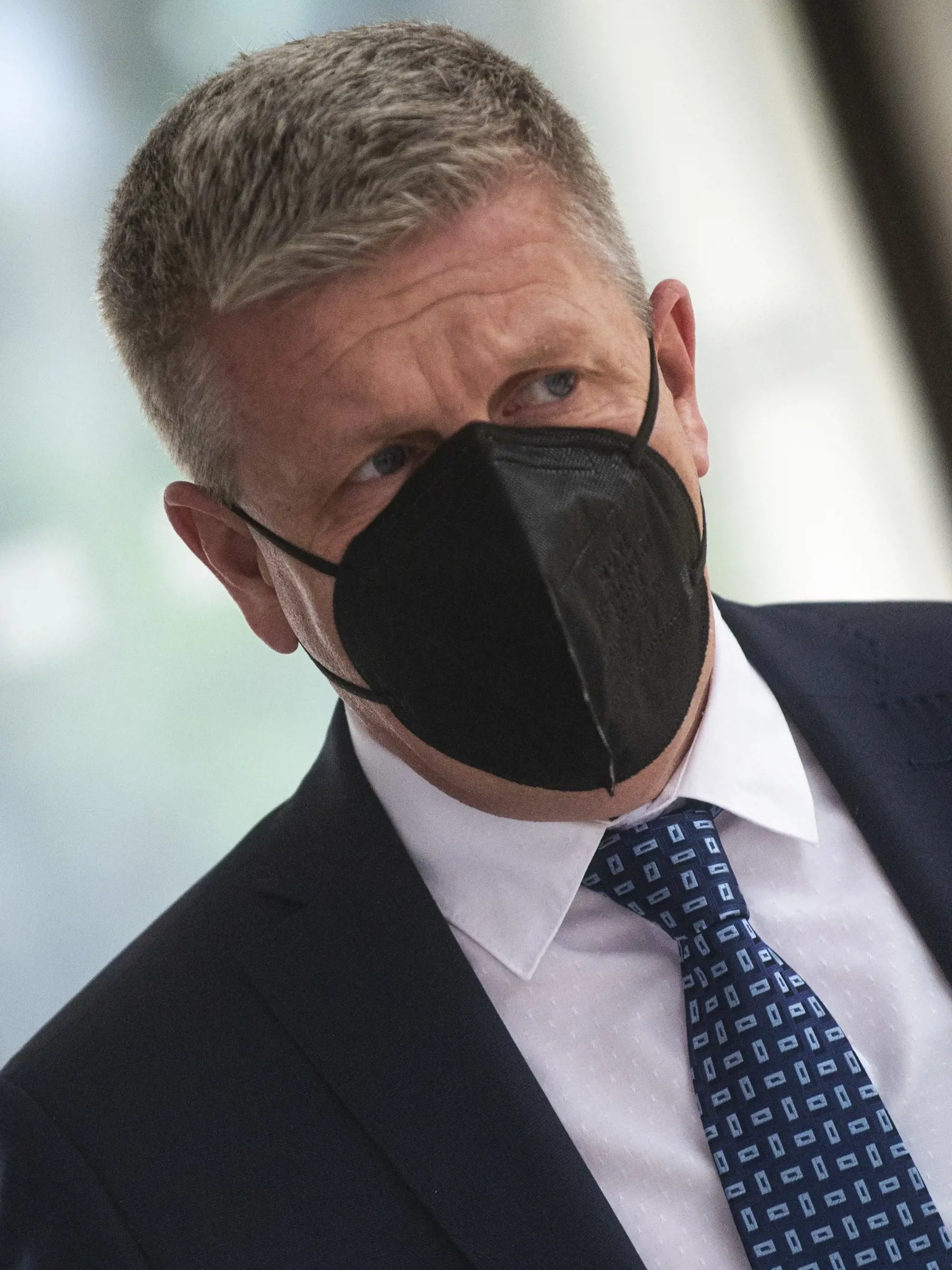 Na snímke minister zdravotníctva SR Vladimír Lengvarský (nominant OĽaNO) prichádza na 74. schôdzu vlády SR v Bratislave 6. apríla 2022. FOTO TASR - Jakub Kotian