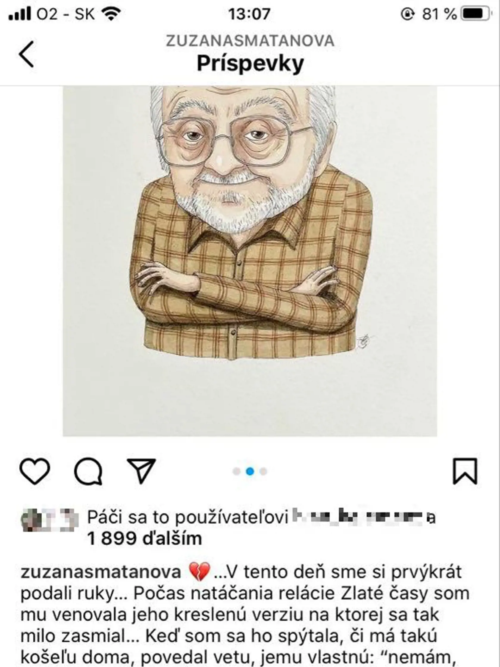 Zuzana Smatanová spomína na legendu Milana Lasicu.