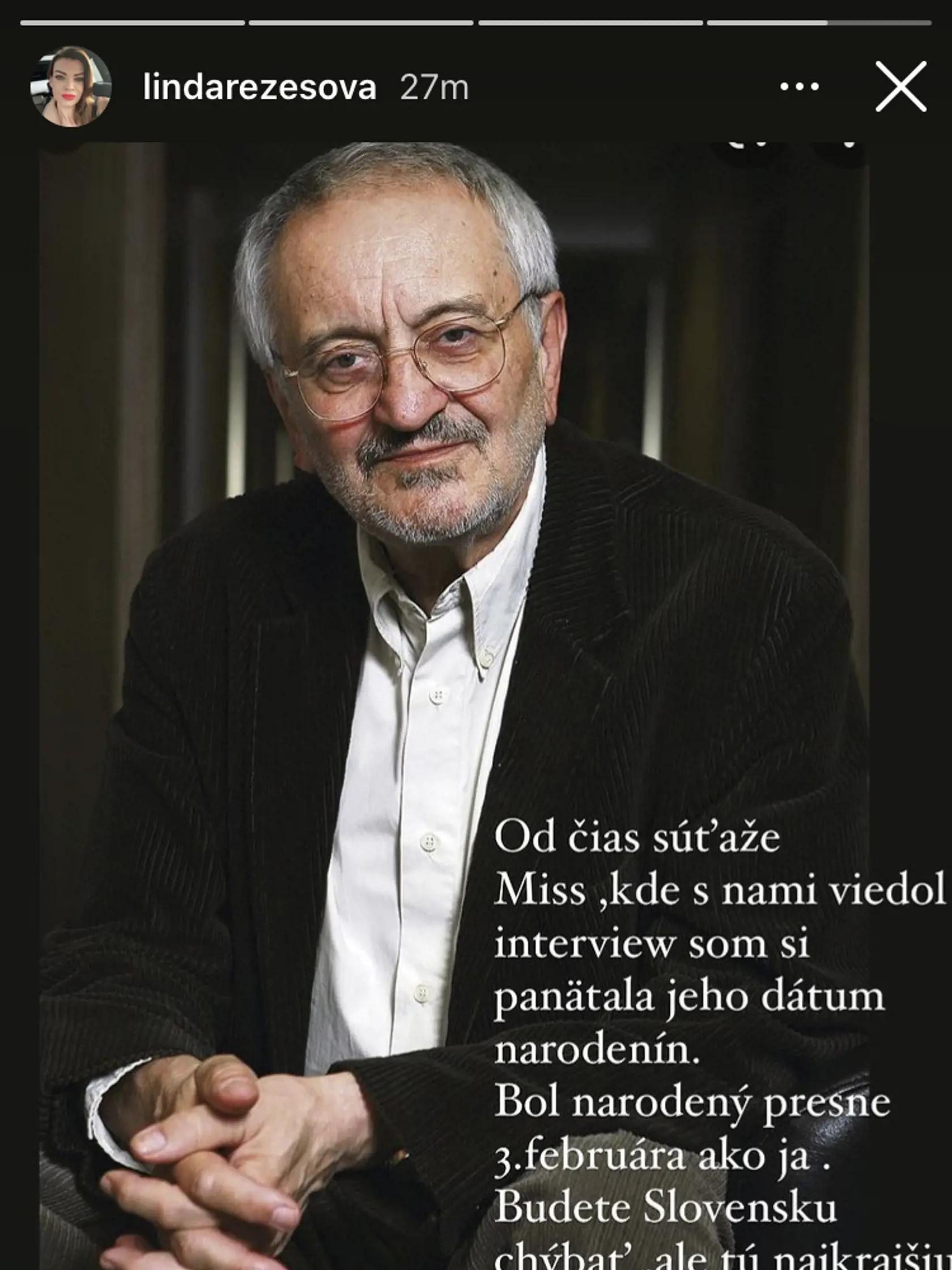 Na Milana Lasicu spomína aj niekdajšia misska Linda Rezešová.