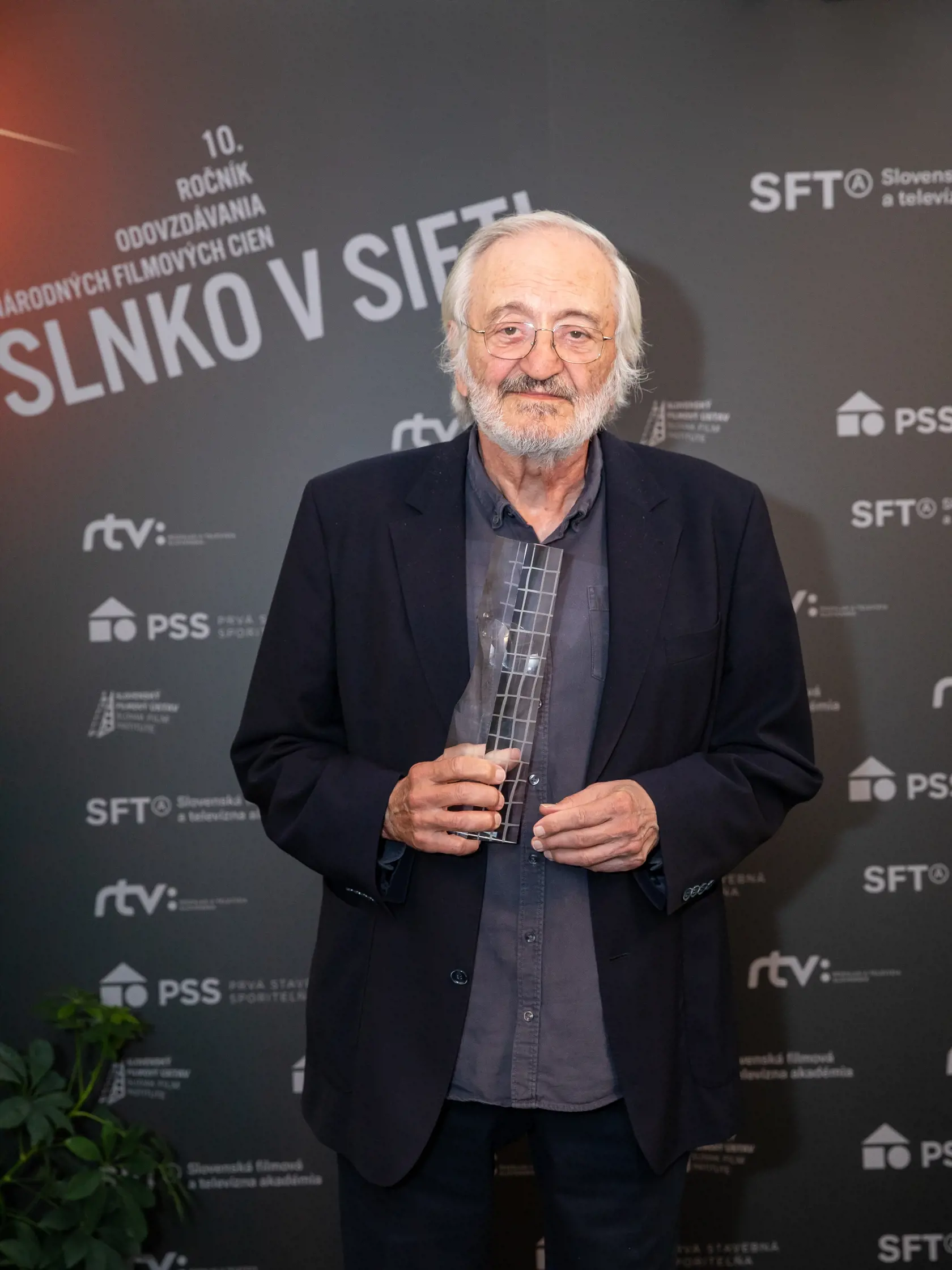 10 ročník odovzdávania národných filmových cien Slnko v sieti. Na snímke je Milan Lasica.