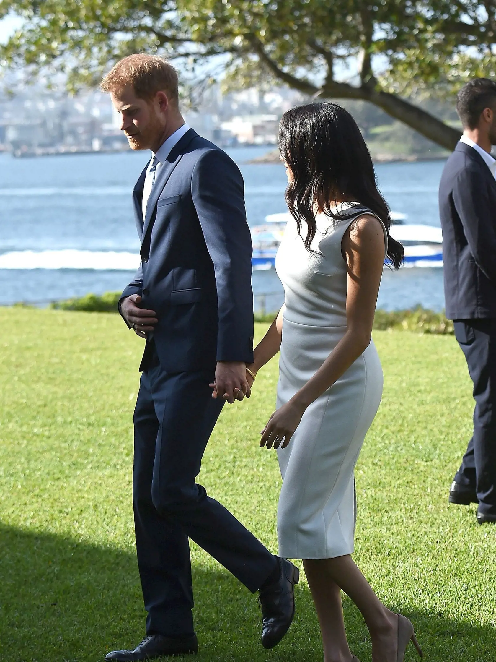 Meghan Markle a princ Harry počas návštevy Austrálie.