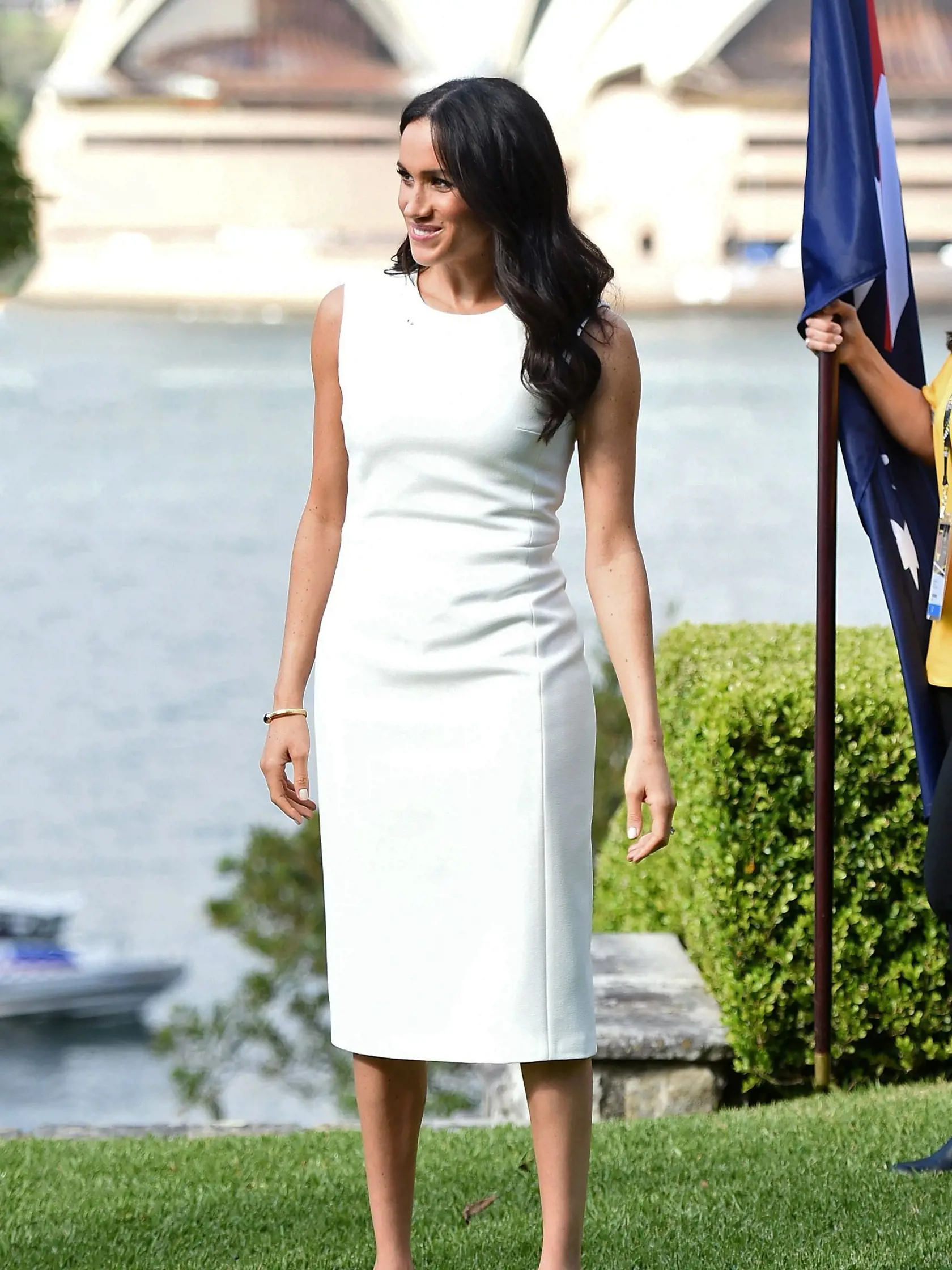 Meghan Markle počas návštevy Austrálie 