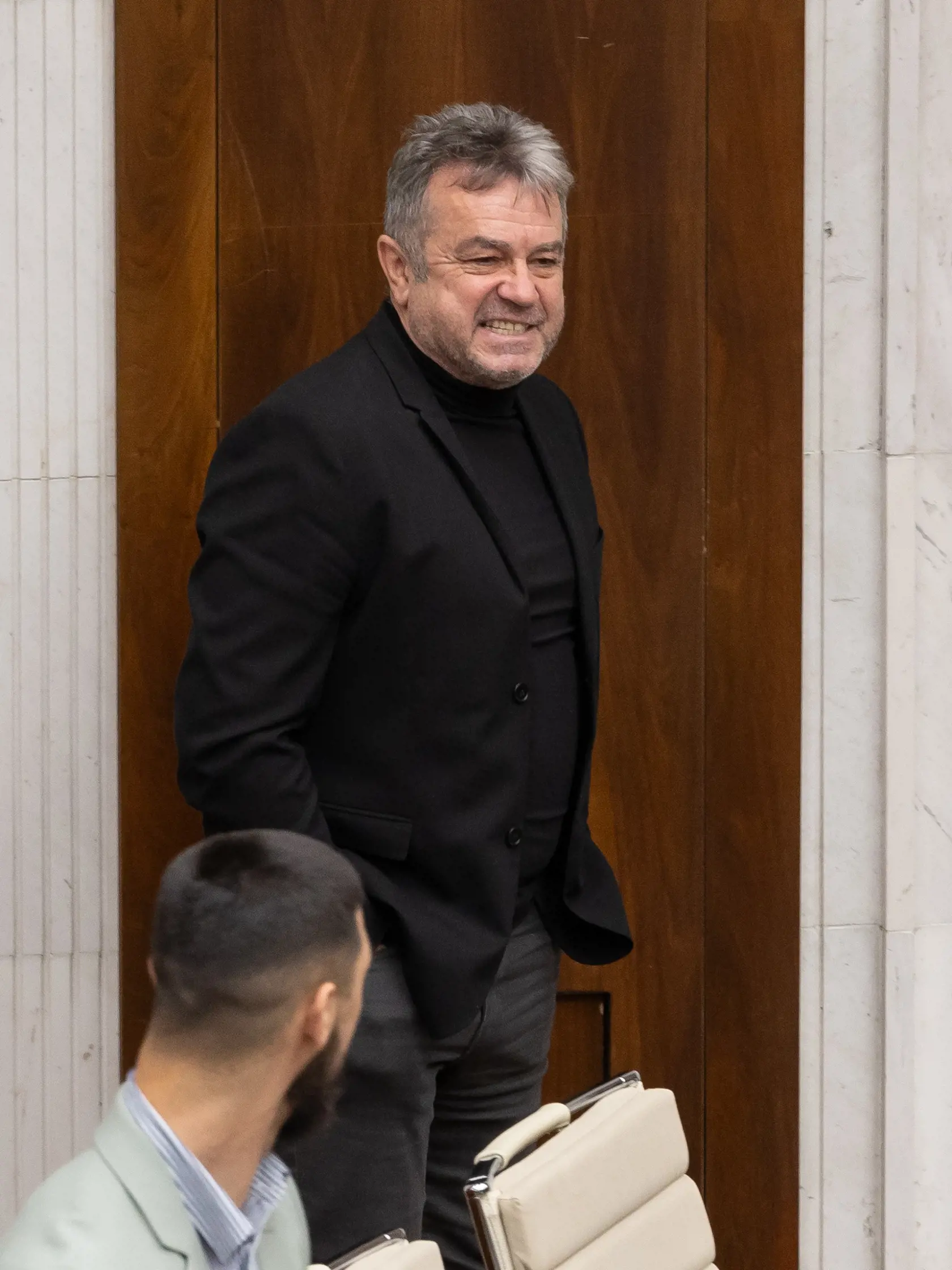 Poslanci Národnej rady Slovenskej republiky hlasovali o skrátenom legislatívnom konaní v prípade zmien Trestného zákona. Na snímke je Jozef Pročko.
