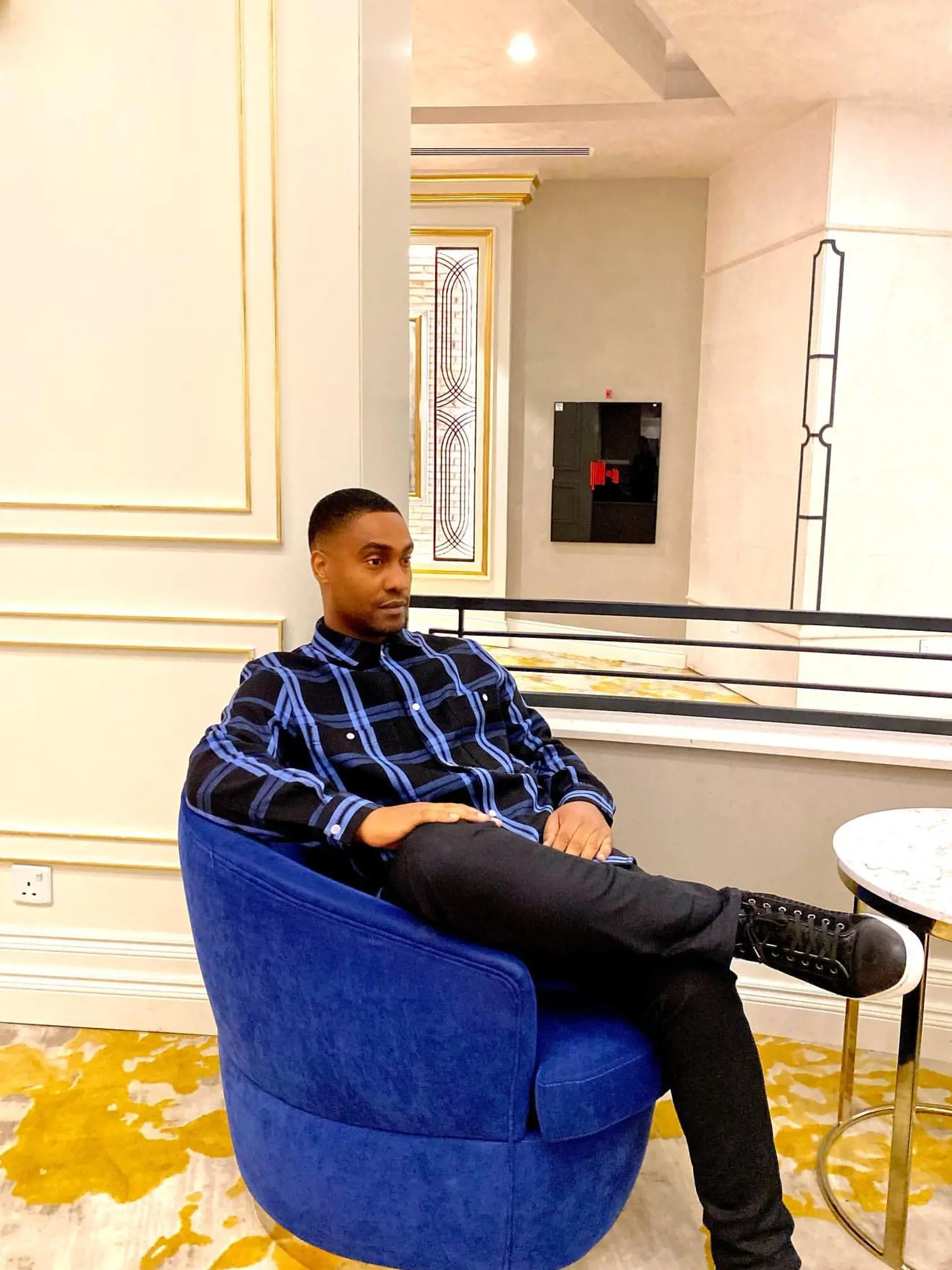 Simon Webbe z kapely Blue sa veľmi nezmenil.