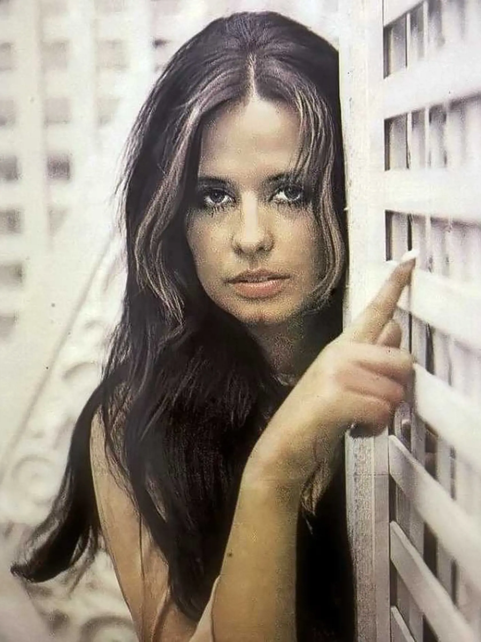 Eva Máziková vo veku 18 rokov.