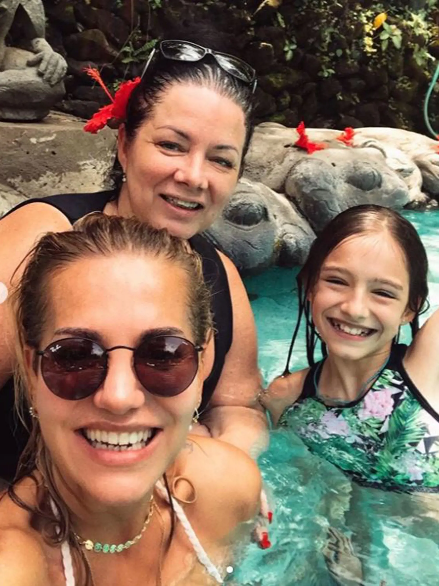 Dara Rolins na Bali.