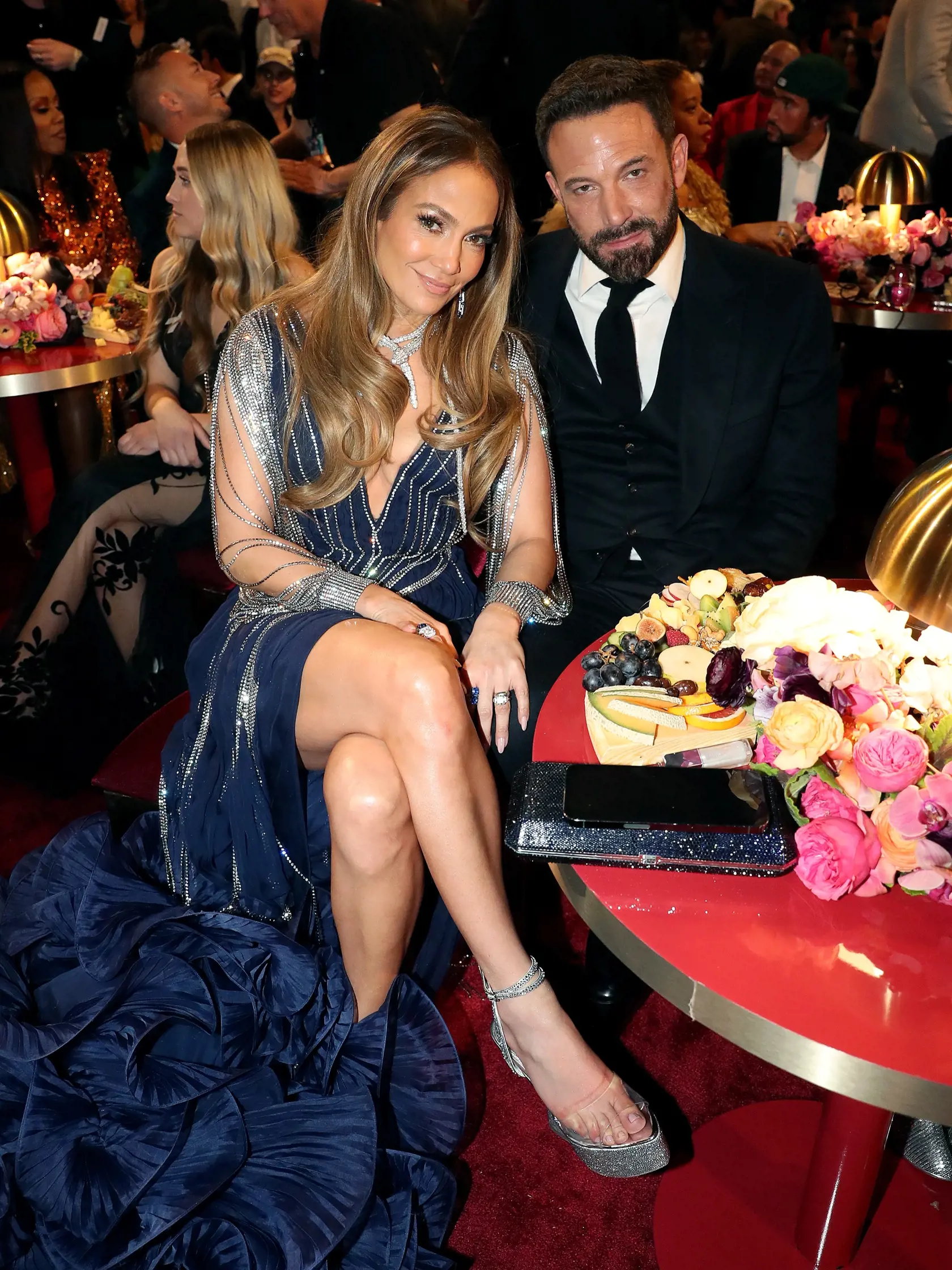 Jennifer Lopez a Ben Affleck na Grammy