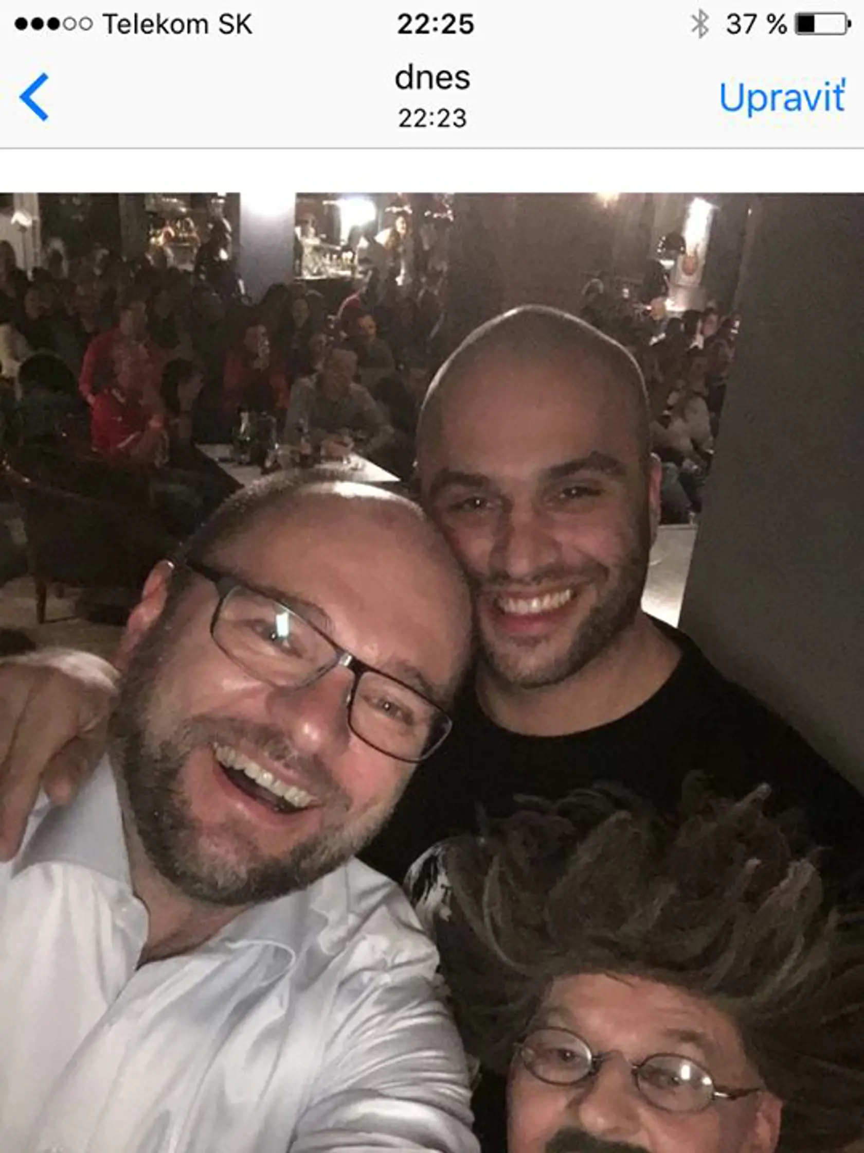 Fandí mu aj politik Richard Sulík, na fotke spolu s nebohým Majstrom N.