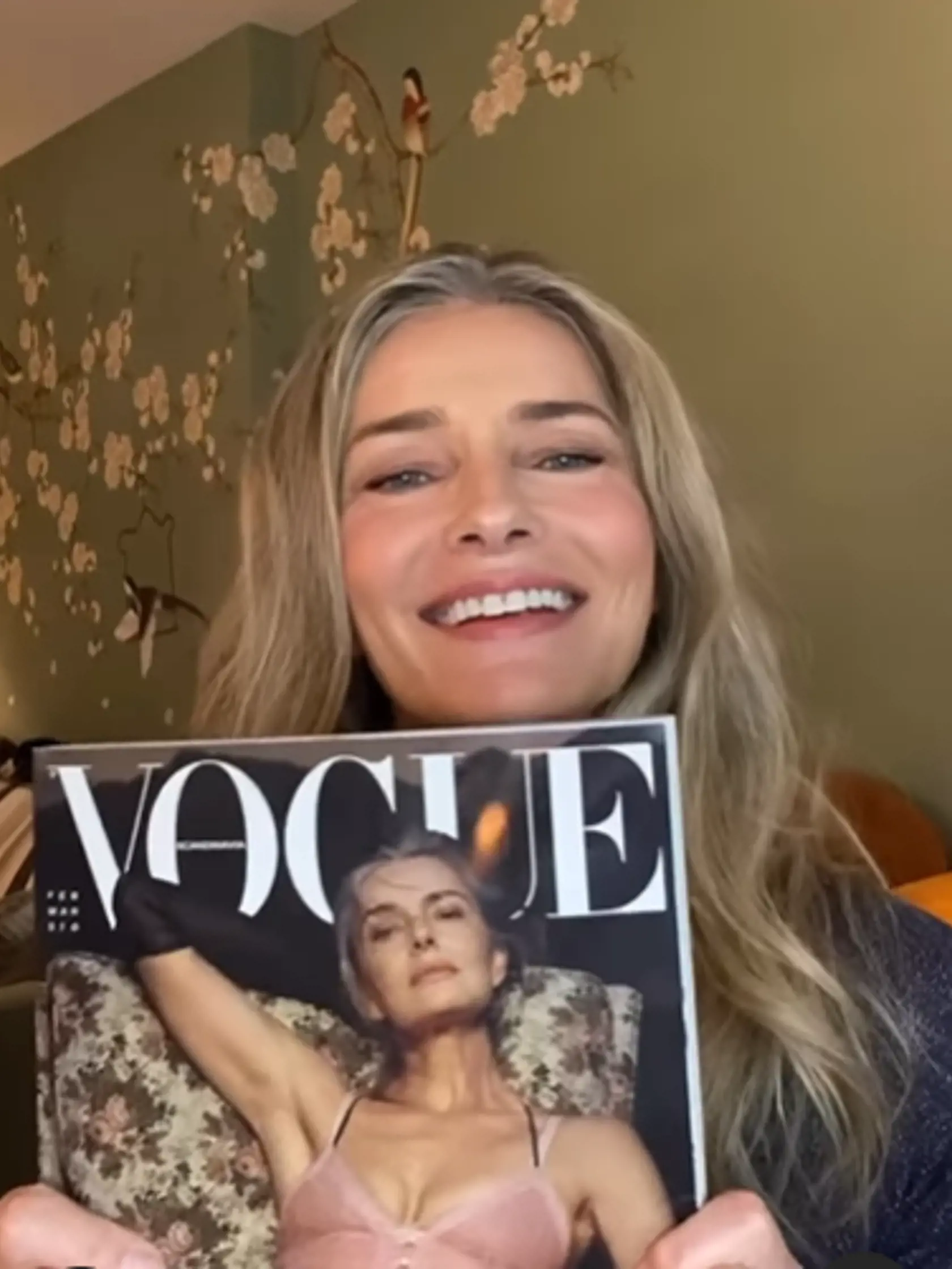 Pavlína s titulkou Vogue Škandinávia, ktorej bola tvárou.